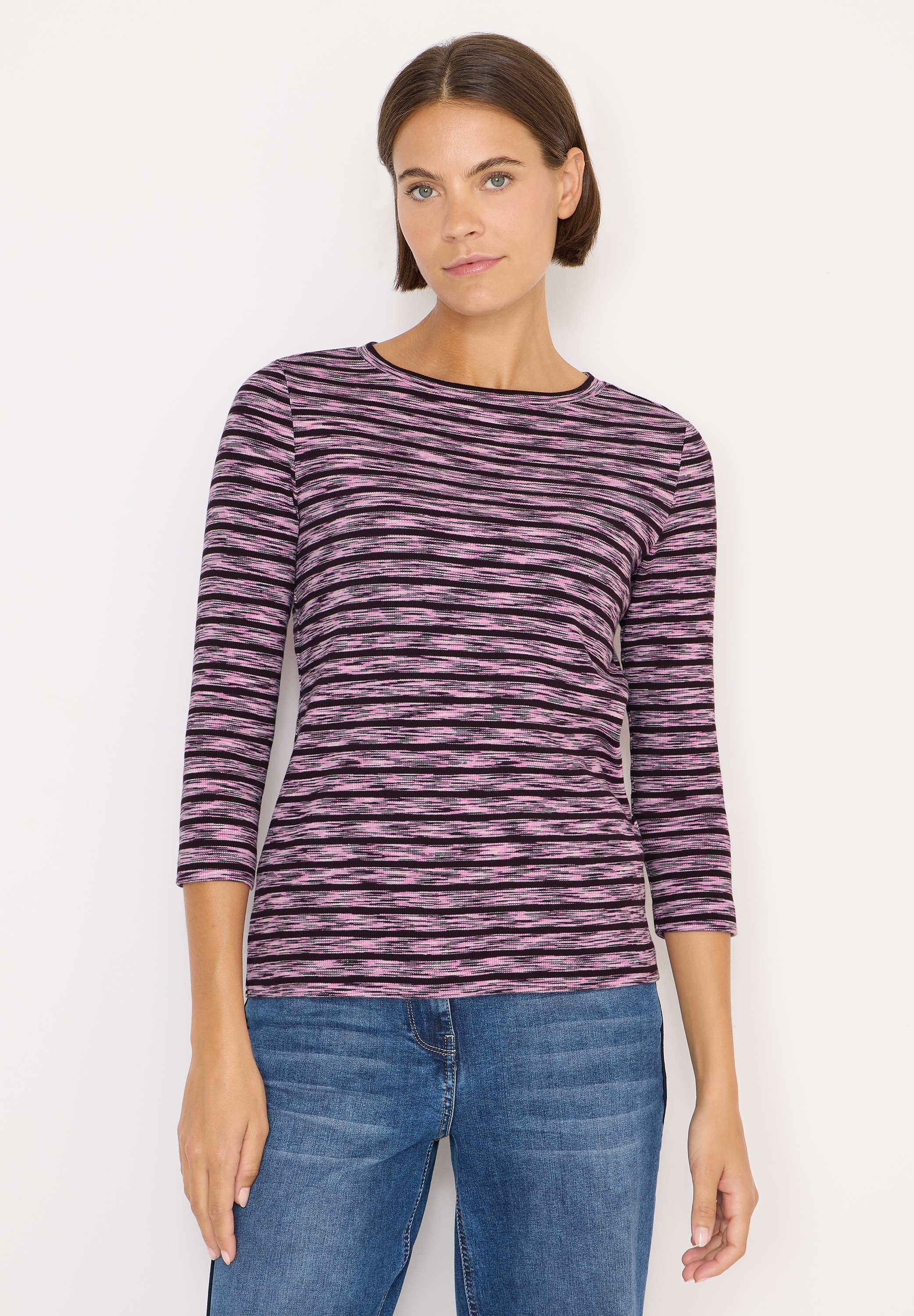 Cecil 3/4-Arm-Shirt, aus Baumwolle mit Stretchante günstig online kaufen