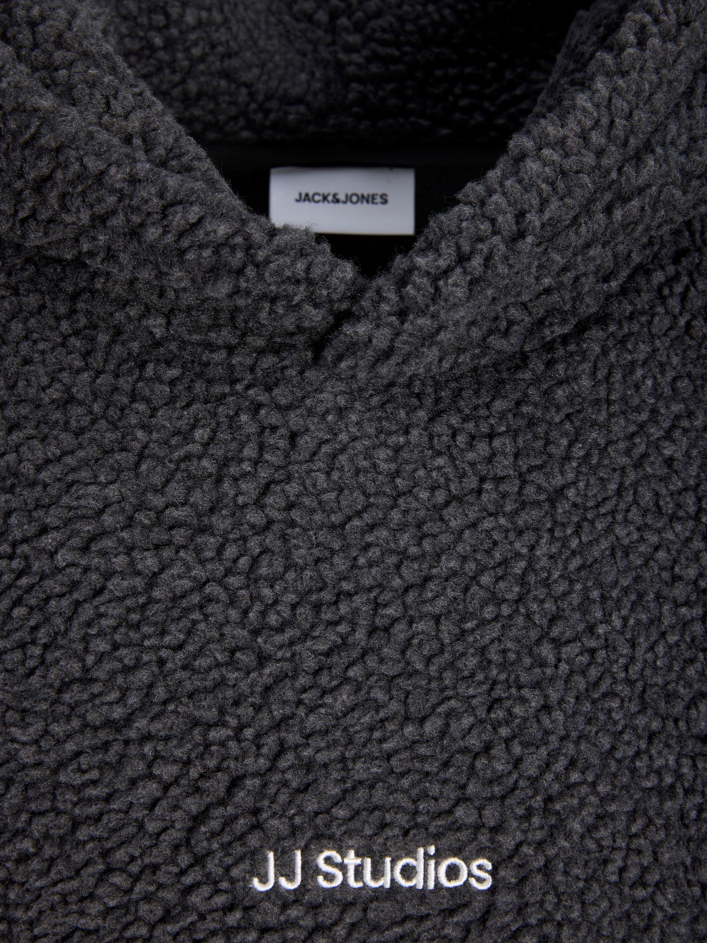 Jack & Jones Kapuzensweatshirt »JJSOHO TEDDY SWEAT HOOD SN«, Kunstfaser, relaxed fit
