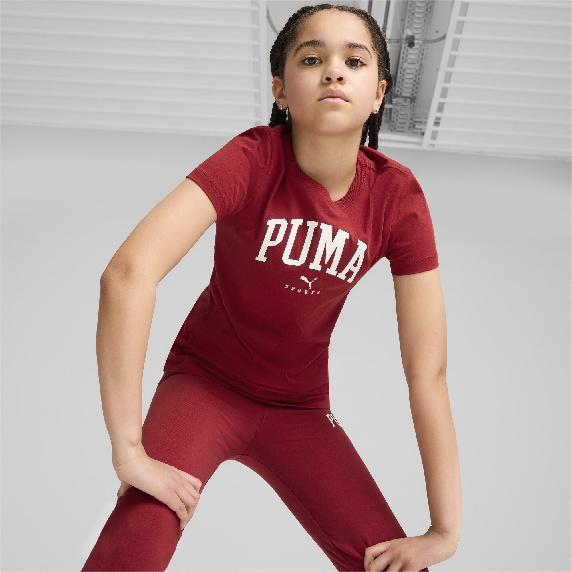 PUMA T-Shirt »PUMA SQUAD T-Shirt Mädchen«