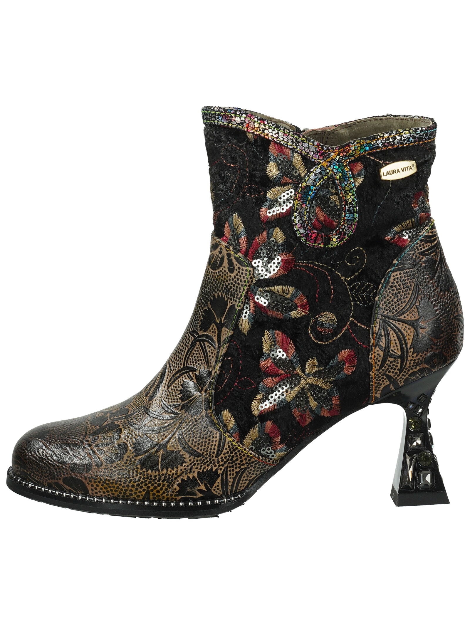 LAURA VITA Stiefelette »LAURA VITA Stiefelette Leder/Textil«