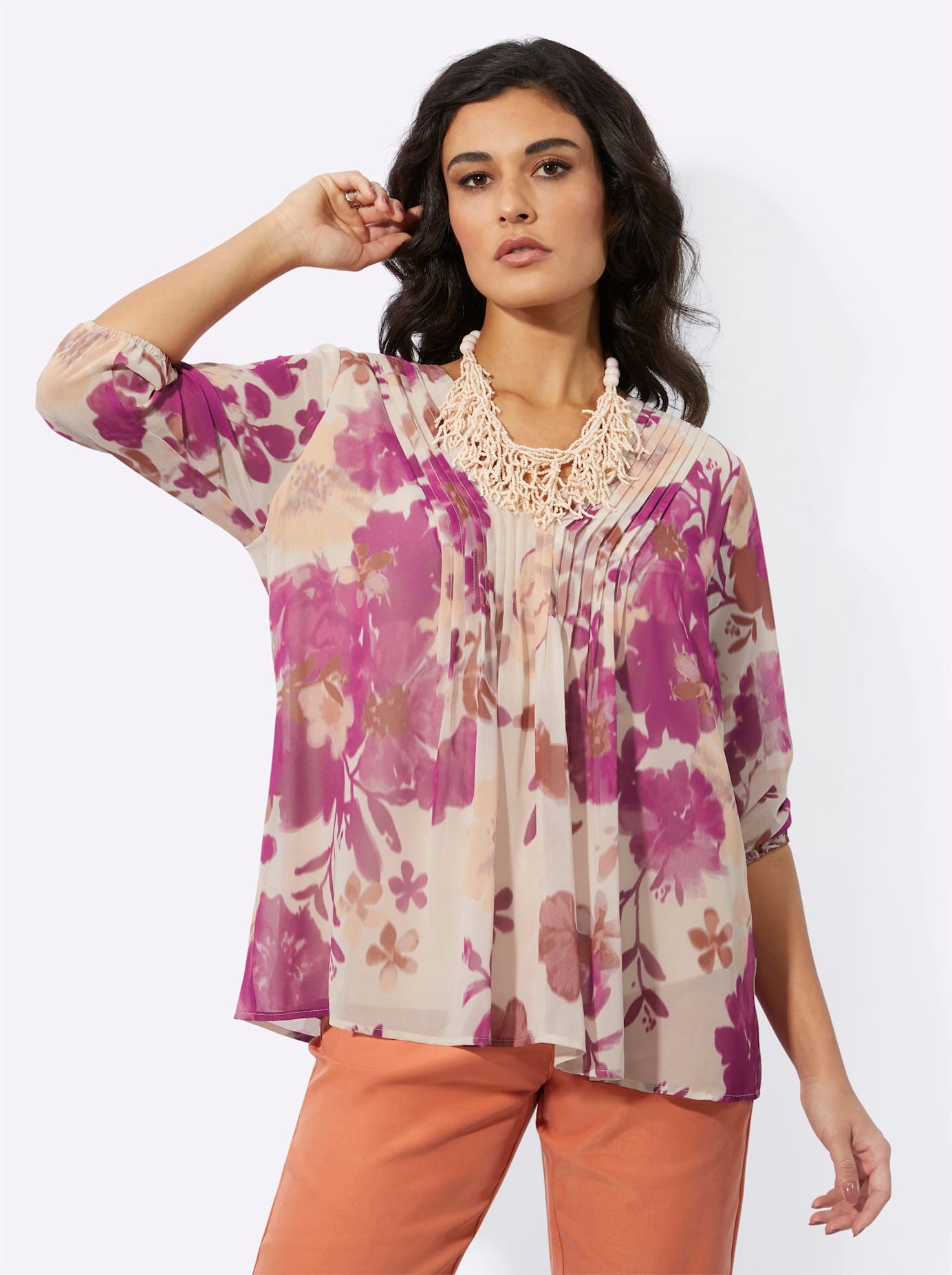 creation L Druckbluse