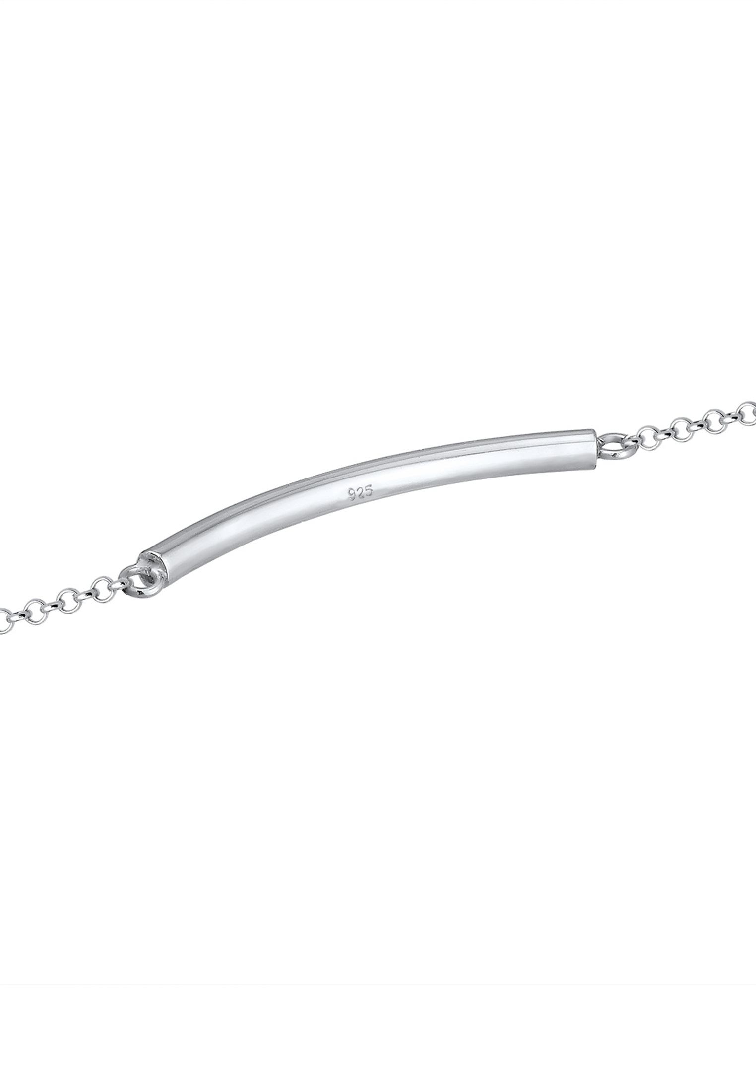Elli Armband »Geo Minimal Basic Tube Cool 925 Silber Branché«