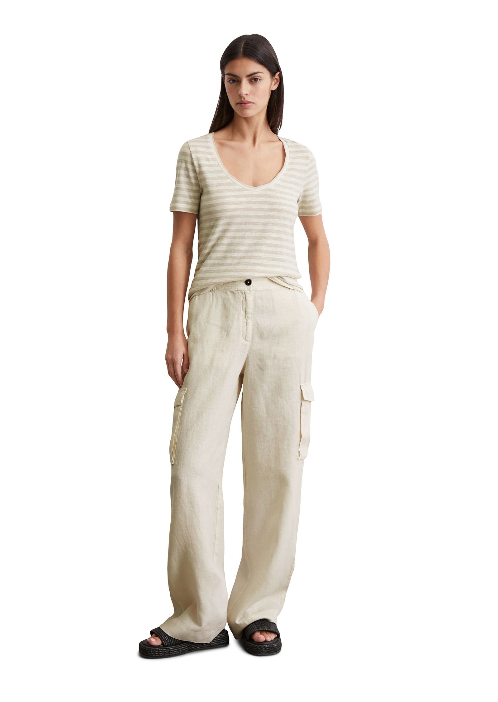 Marc O'Polo T-Shirt »aus Organic Cotton Slub Jersey«