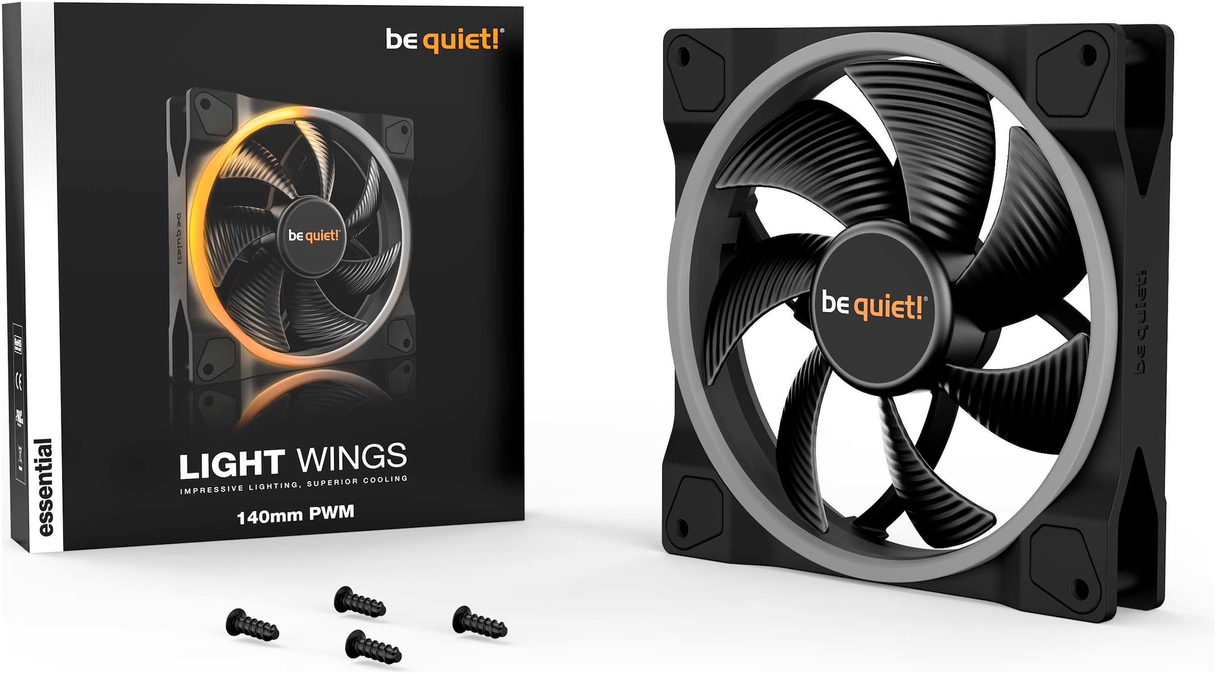 be quiet! Gehäuselüfter »Light Wings«