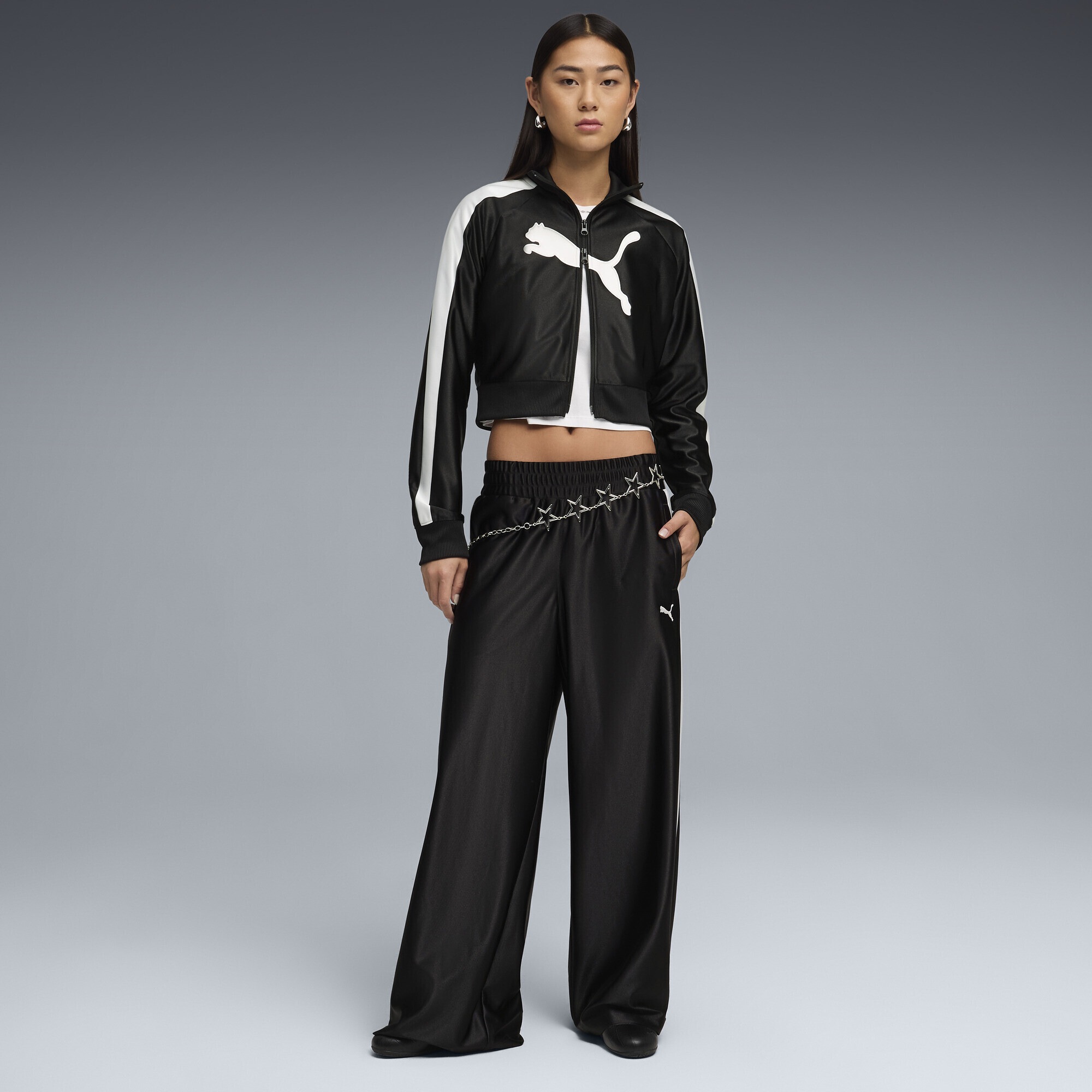 PUMA Trainingsjacke »FUTURE.PUMA.ARCHIVE T7 Cropped Trainingsjacke Damen«