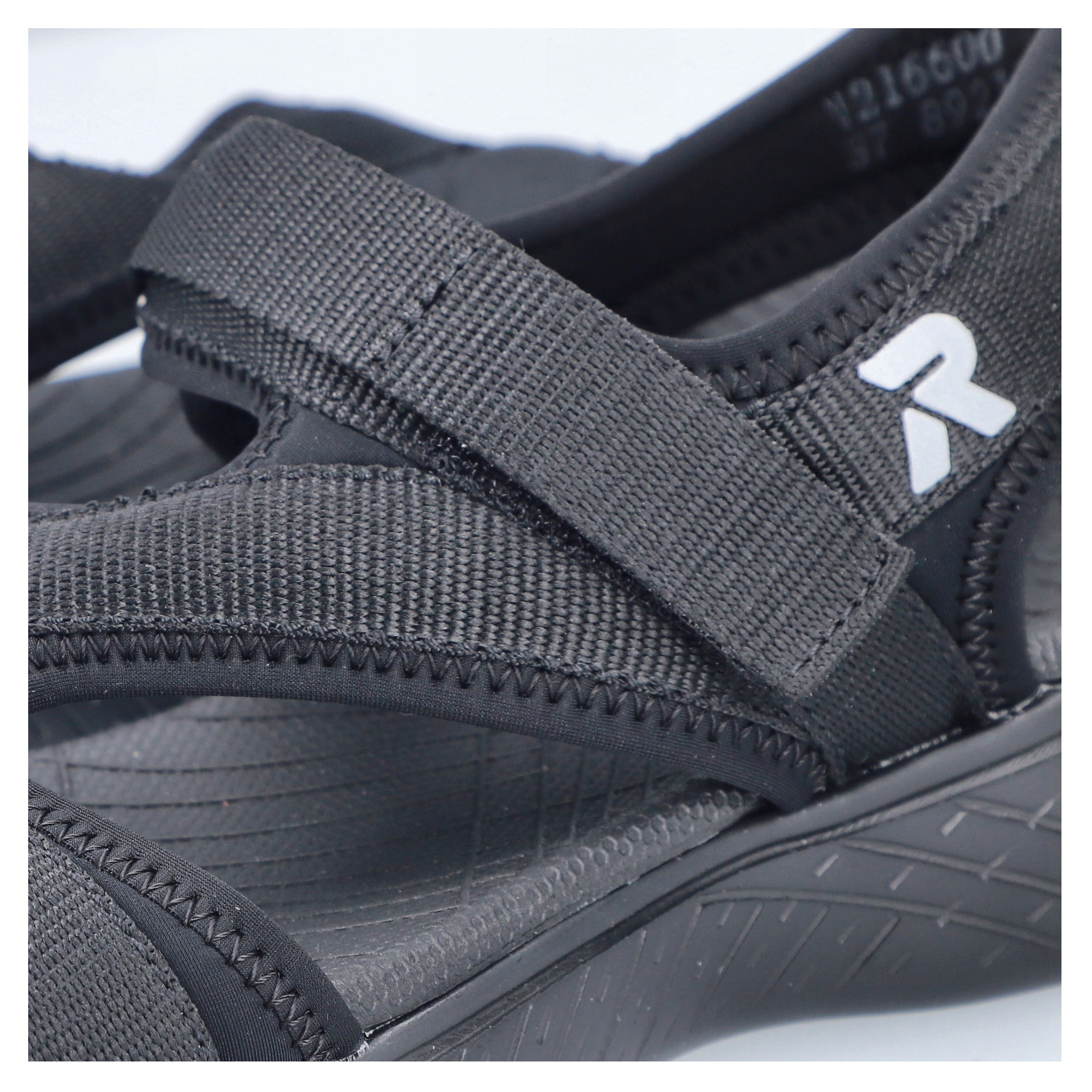 RIEKER Sport Sandale, Trekkingsandale, Outdoorsandale, Sommerschuh mit Klettriemchen