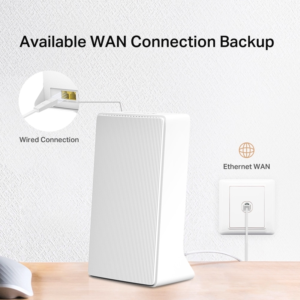 TP-Link 4G/LTE-Router »Mercusys MB130-4G AC1200 Wi-Fi 4G«