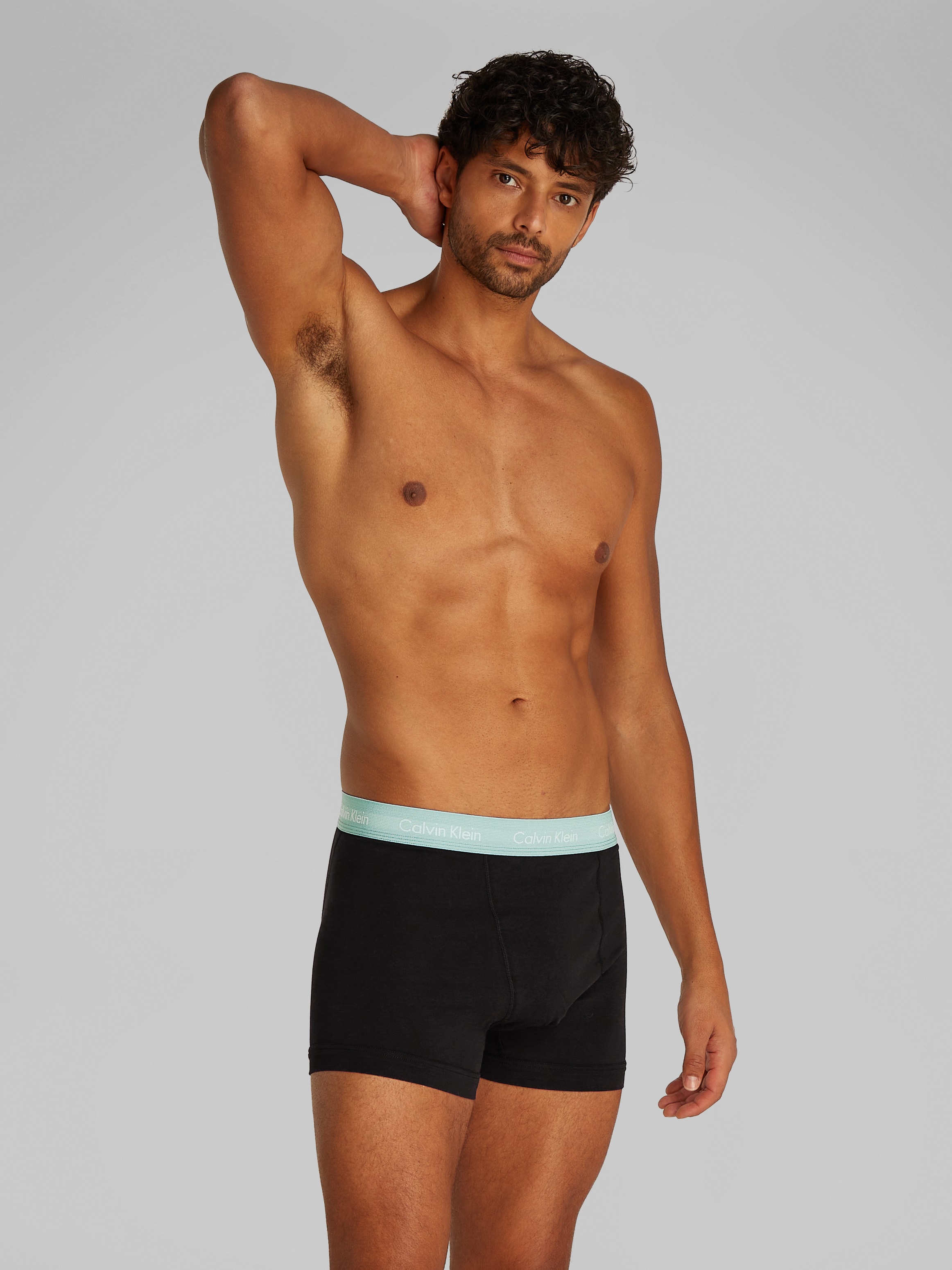 Thumbnail - Calvin Klein Underwear Trunk "TRUNK 3PK" Packung, 3 Stk. tlg., mit Calvin Klein Logo-Elastikbund (3 Stück)