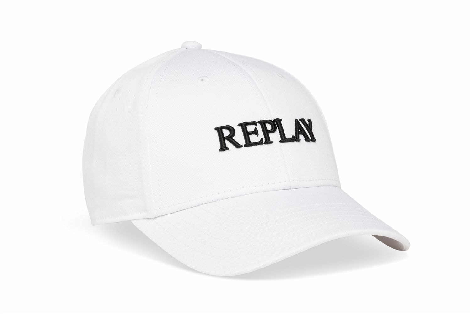 Replay 1100000002199 "COMPONENTE NATURALE" mit Logo-Stickerei