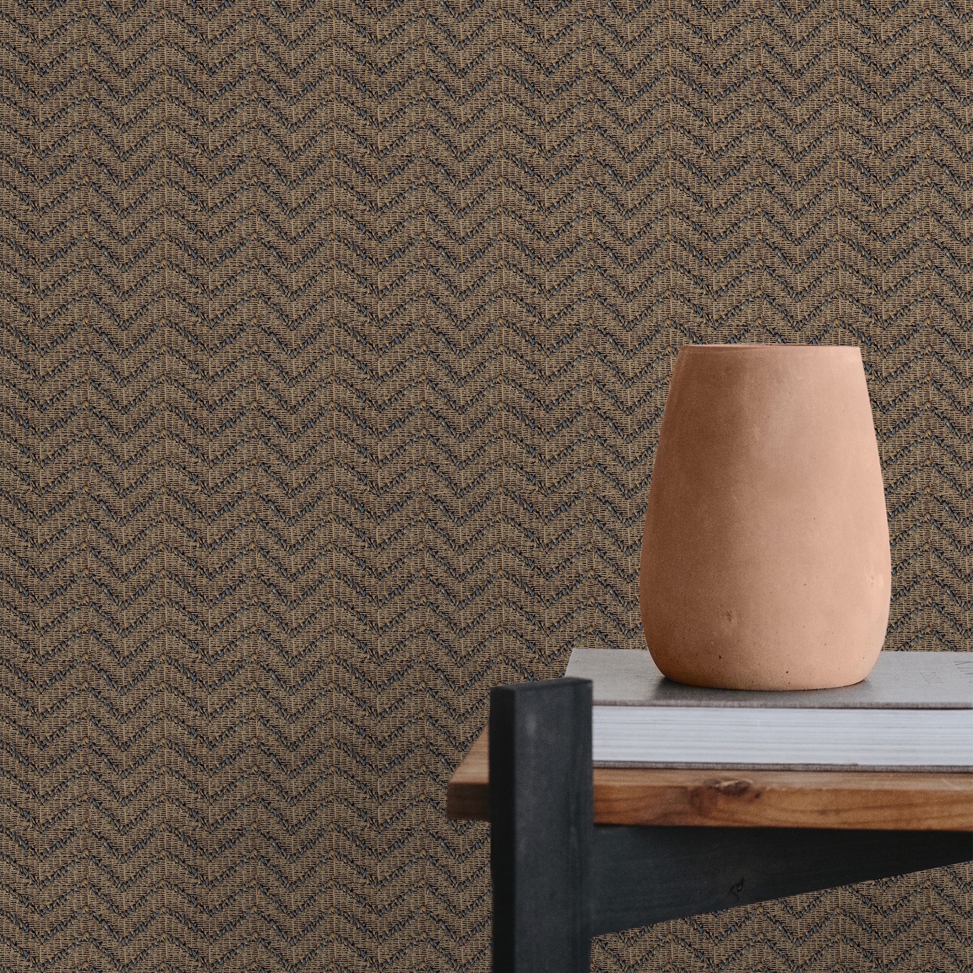 Sublime "CUBAN SAND" gemustert geprägt Design Tapeten