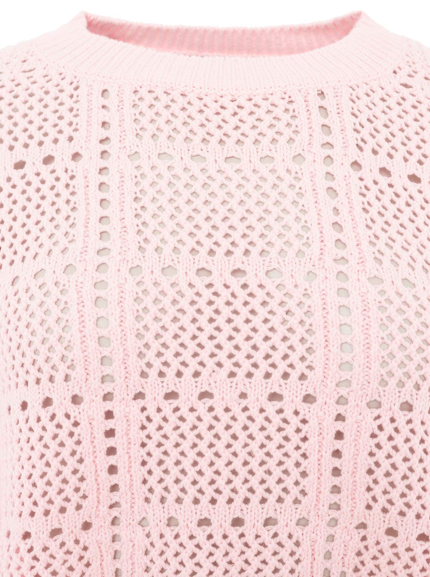 Zwillingsherz Strickpullover »"Lochstrick"« mit Lockstrickmotiv