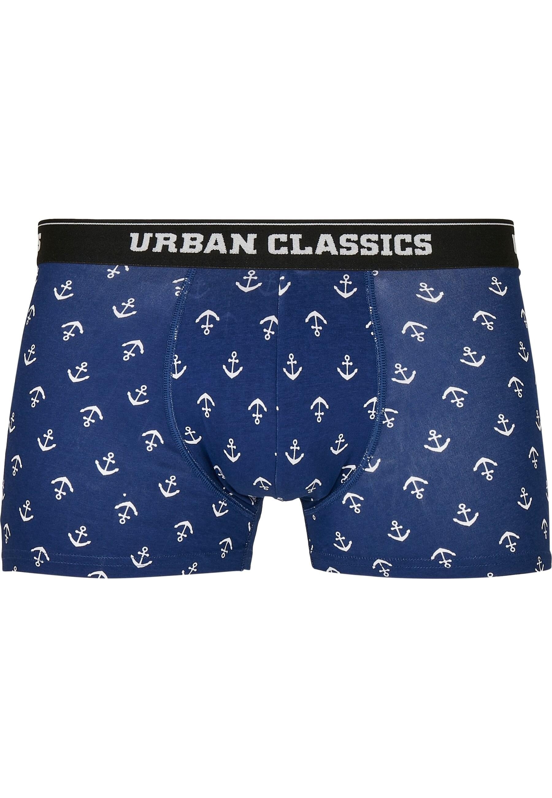 URBAN CLASSICS Boxershorts "Urban Classics Herren Boxer Shorts 5-Pack", (1 St.)