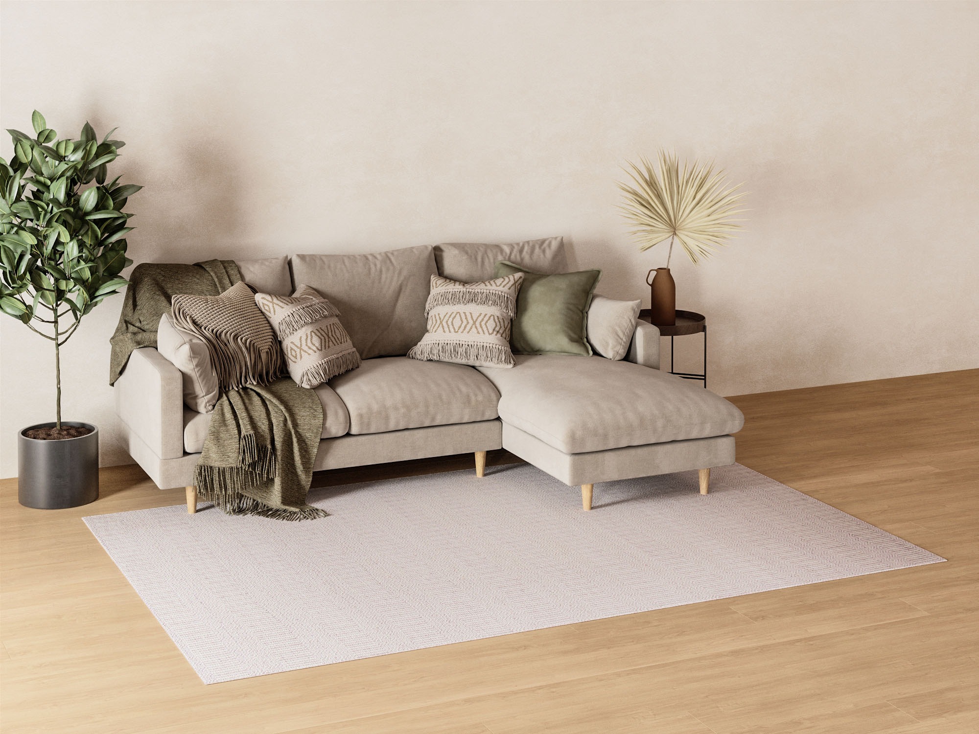 morgenland Outdoorteppich »In- & Outdoor Teppich - Heaven - braun«, rechteckig, 6 mm Höhe, In und Outdoor geeignet