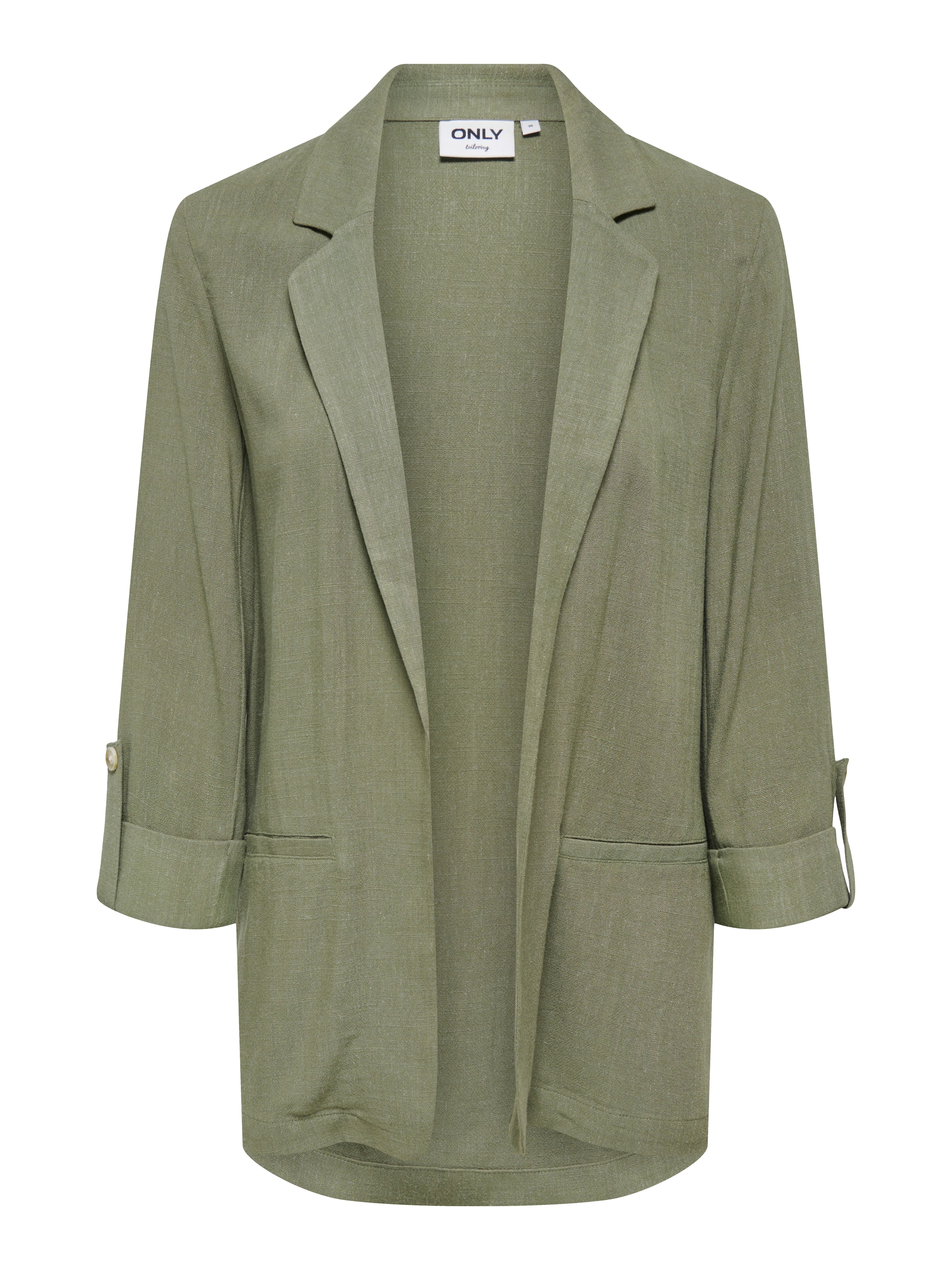 ONLY Longblazer "ONLSIESTA 3/4 OPEN LIN BL BLAZE TLR NOOS" günstig online kaufen