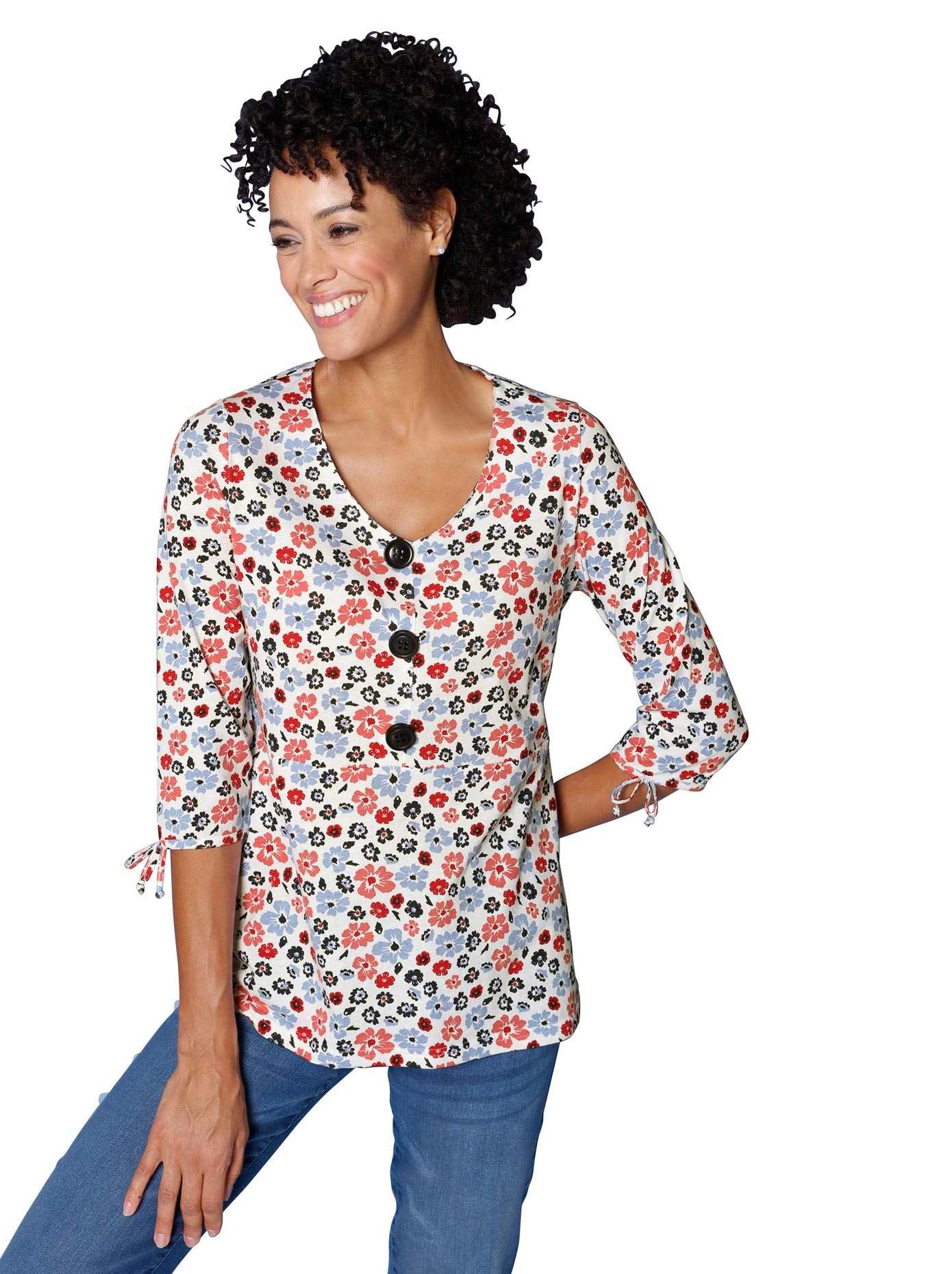 Schößchenshirt »Longshirt«, (1 tlg.)