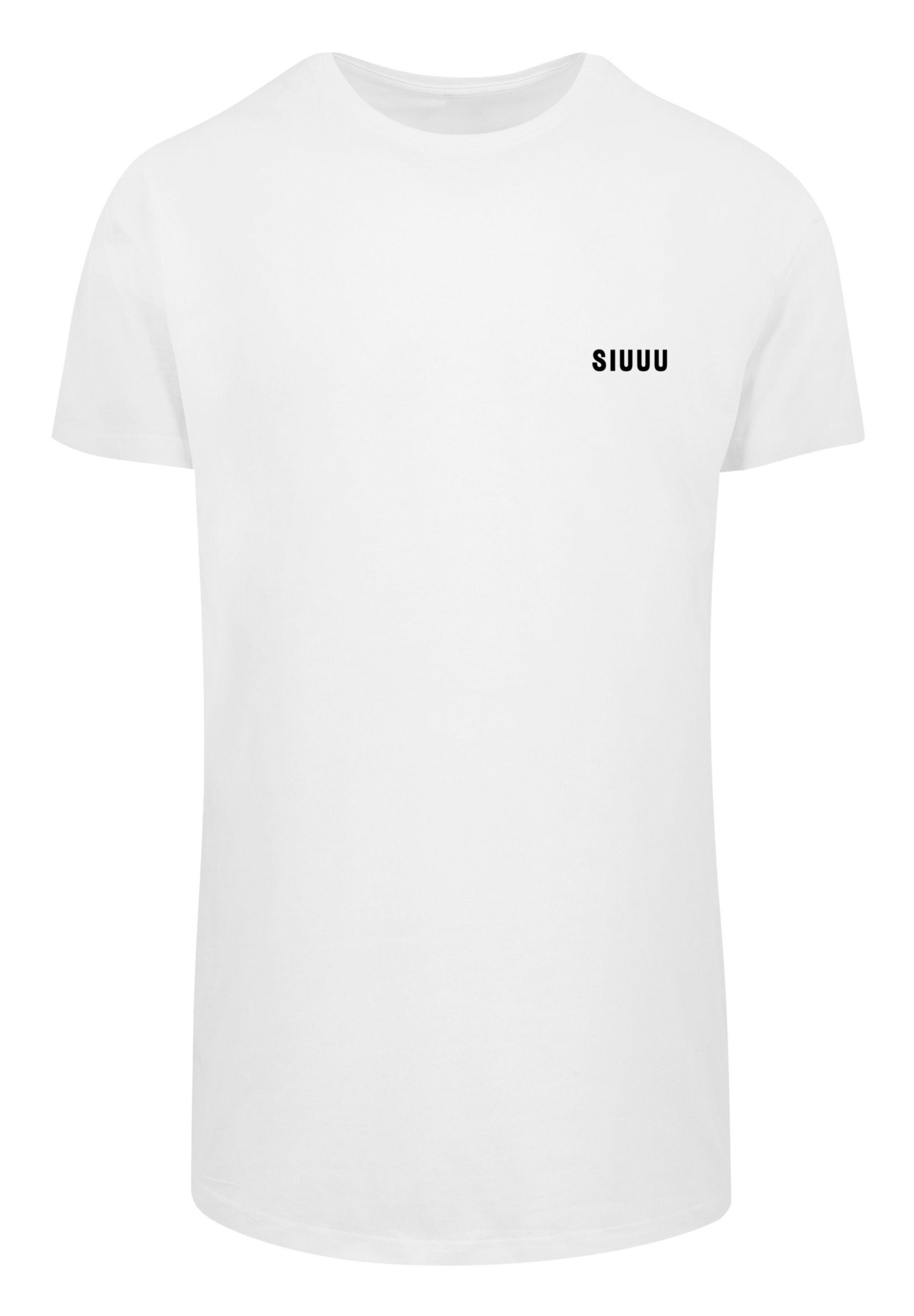 F4NT4STIC T-Shirt »SIUUU«, Jugendwort 2022, slang, lang geschnitten