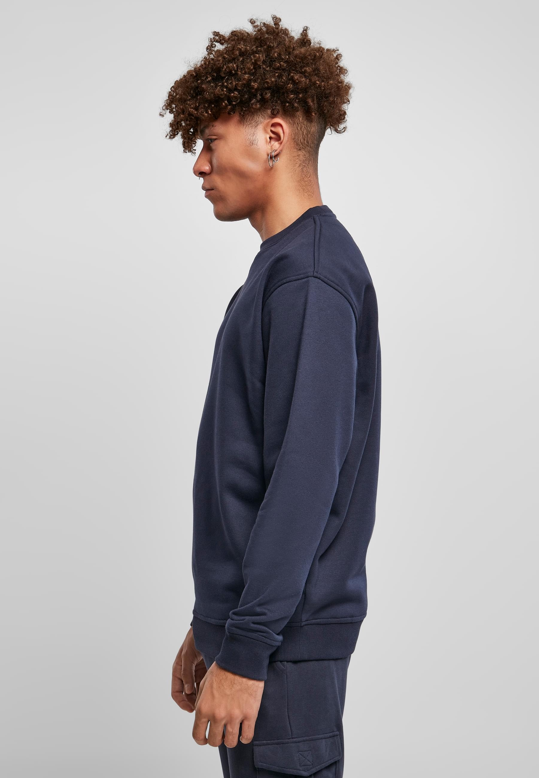 URBAN CLASSICS Rundhalspullover »Urban Classics Herren Crewneck Sweatshirt«, (1 tlg.)