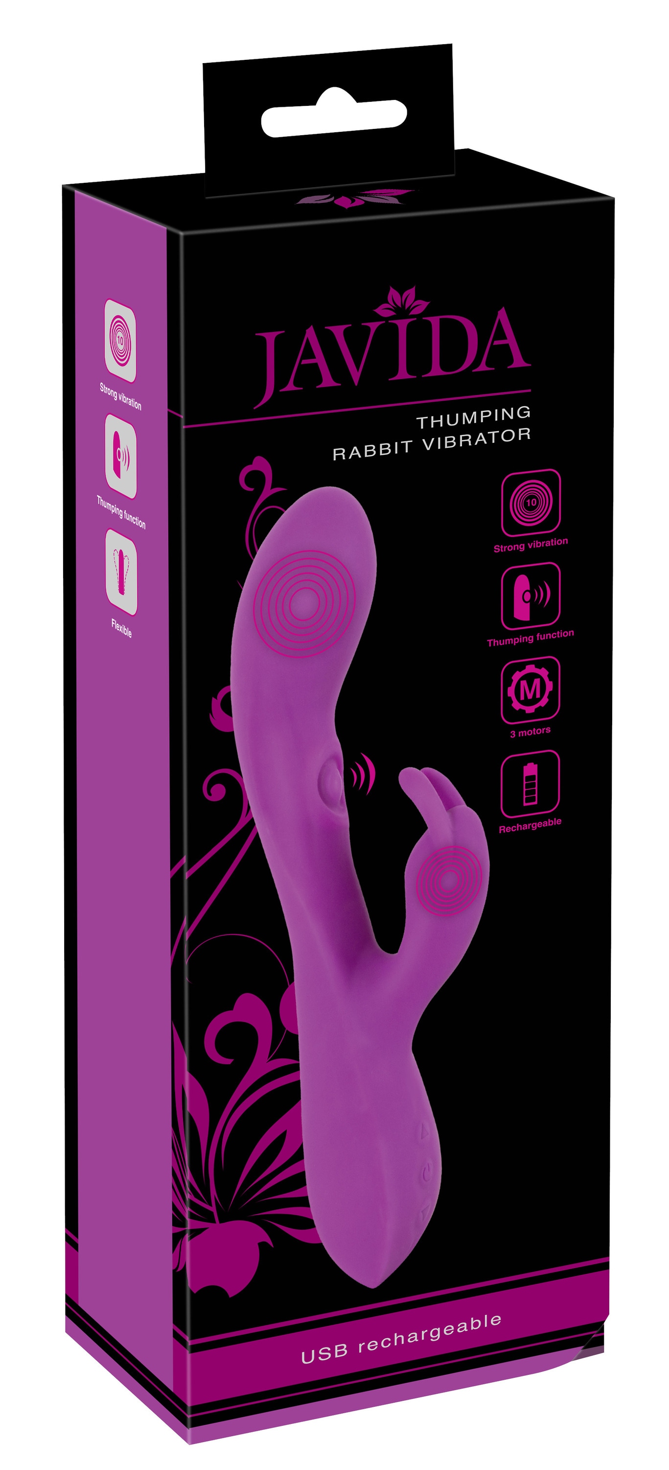 Javida Vibrator »Rabbitvibrator Thumping Rabbit Vibrator«