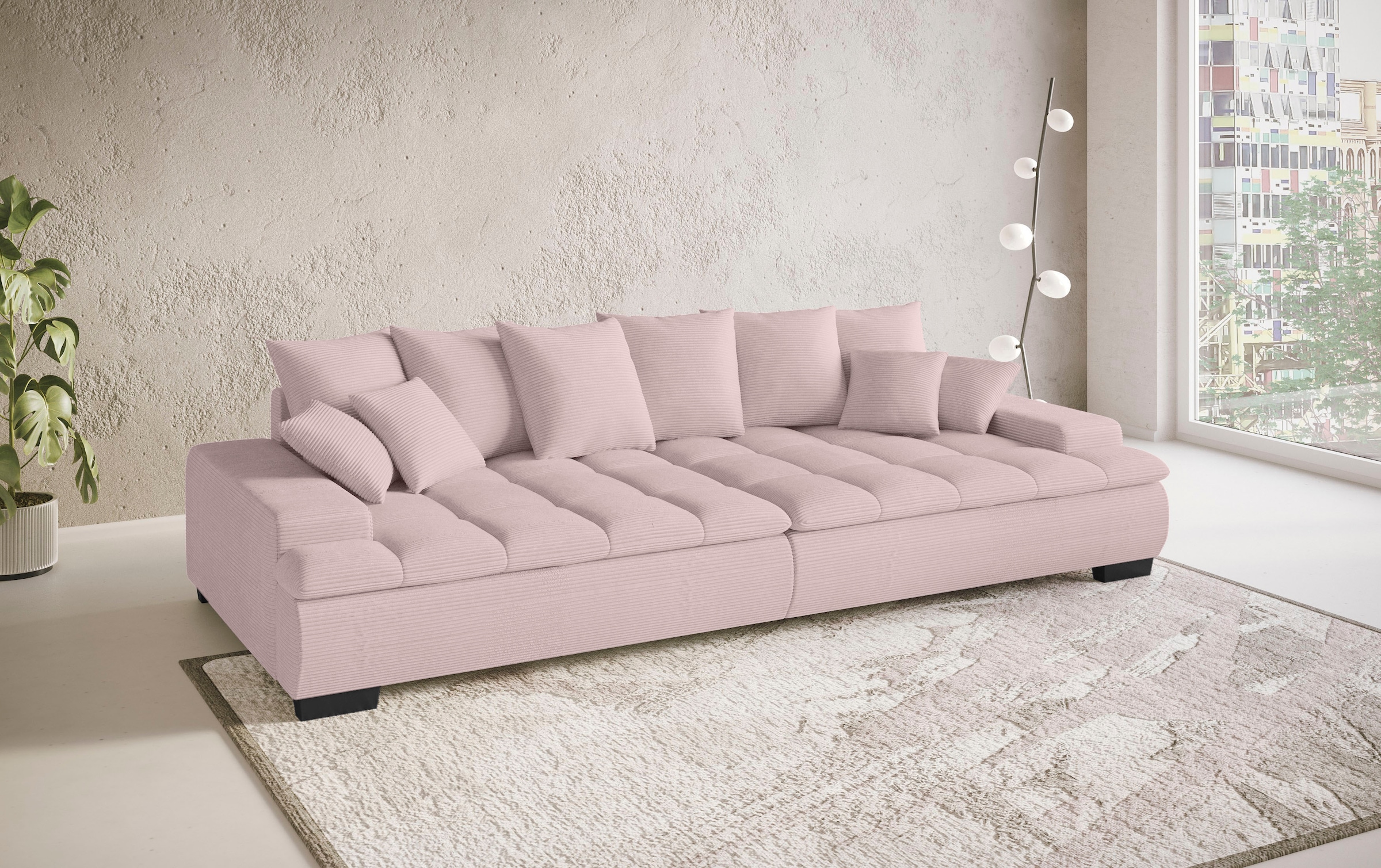 Mr. Couch Big-Sofa »Haiti II«, mit Kaltschaumpolsterung, bis 140 kg belastbar