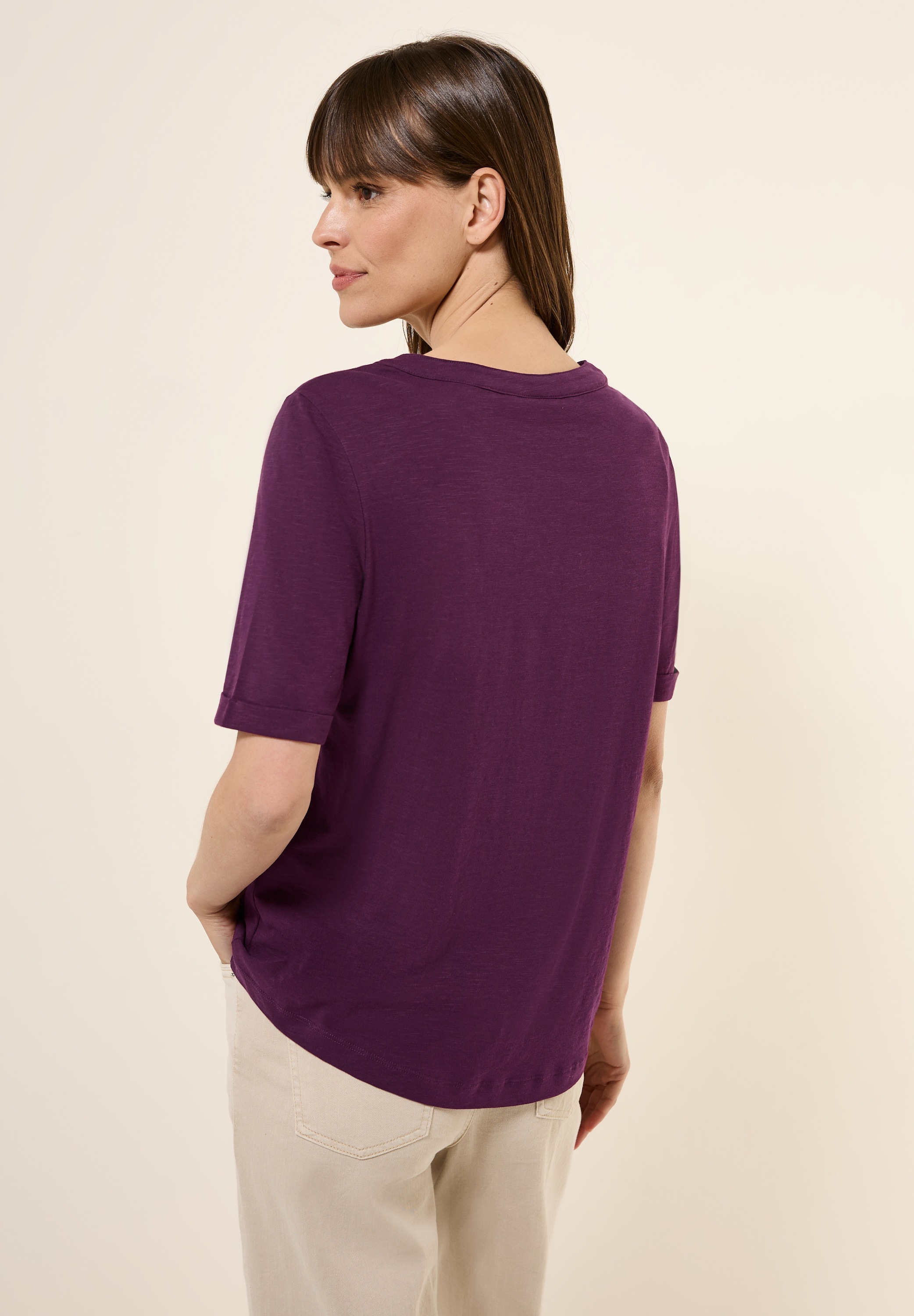 Cecil T-Shirt, aus reiner Baumwolle