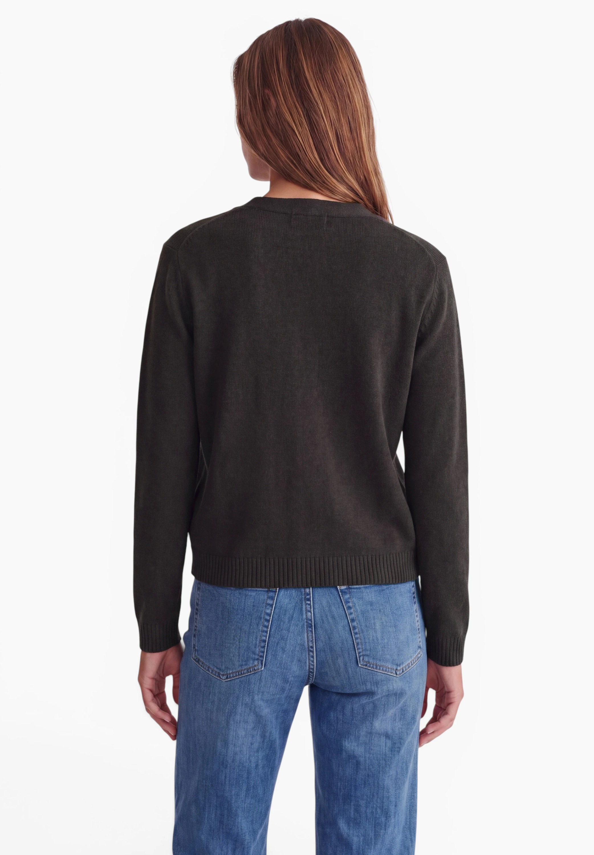 STREET ONE STUDIO Cardigan mit V-Ausschnitt