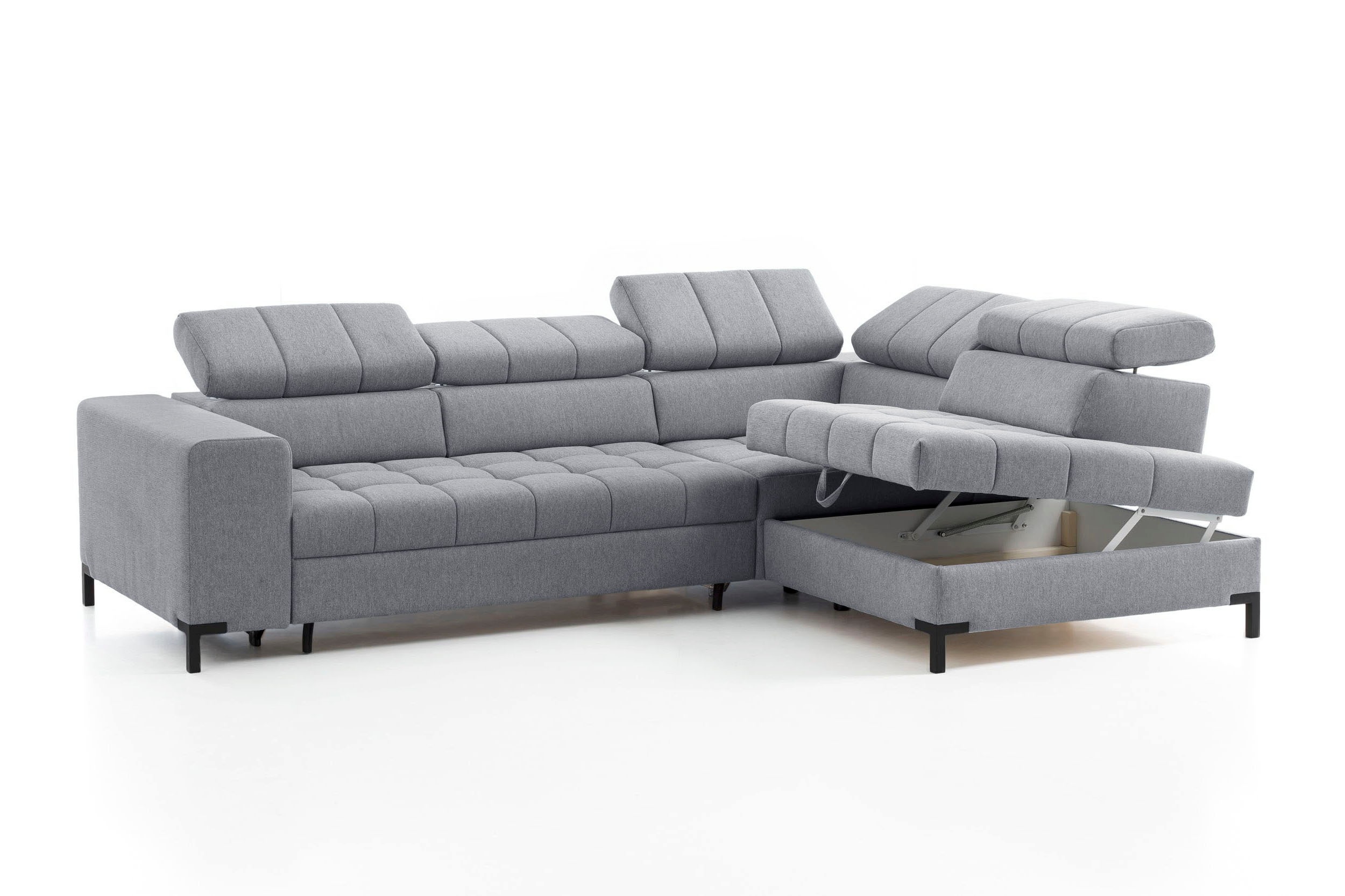 Thumbnail - exxpo - sofa fashion Ecksofa "Bocco, hochwertige Verarbeitung, toller Sitzkomfort, bequem, L-Form", wahlweise mit Bettfu...