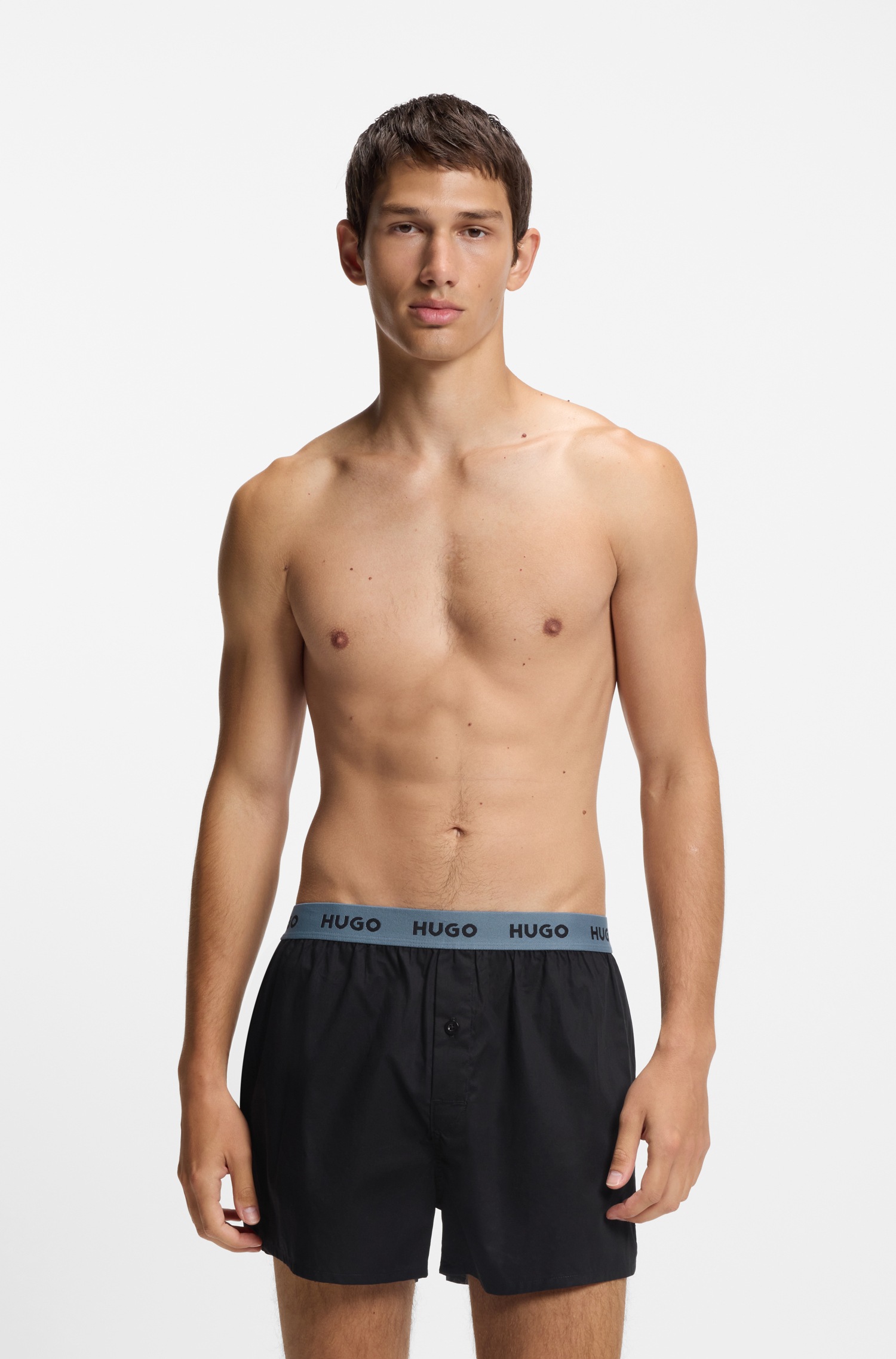 HUGO Underwear Webboxer "WOVEN BOXER TR" Packung, 3er-Pack, 3 Stk. tlg., We günstig online kaufen