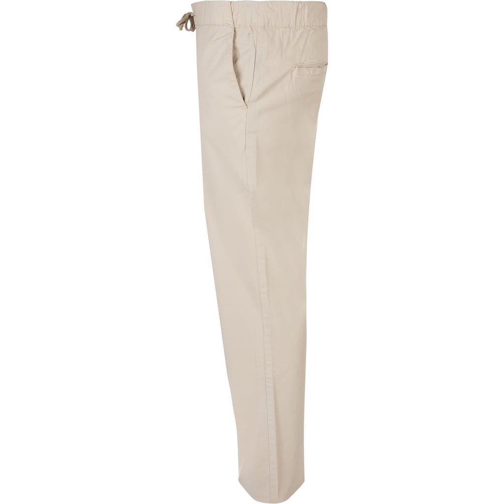 URBAN CLASSICS Stoffhose »Urban Classics Herren Straight Slit Trouser«, (1 tlg.)