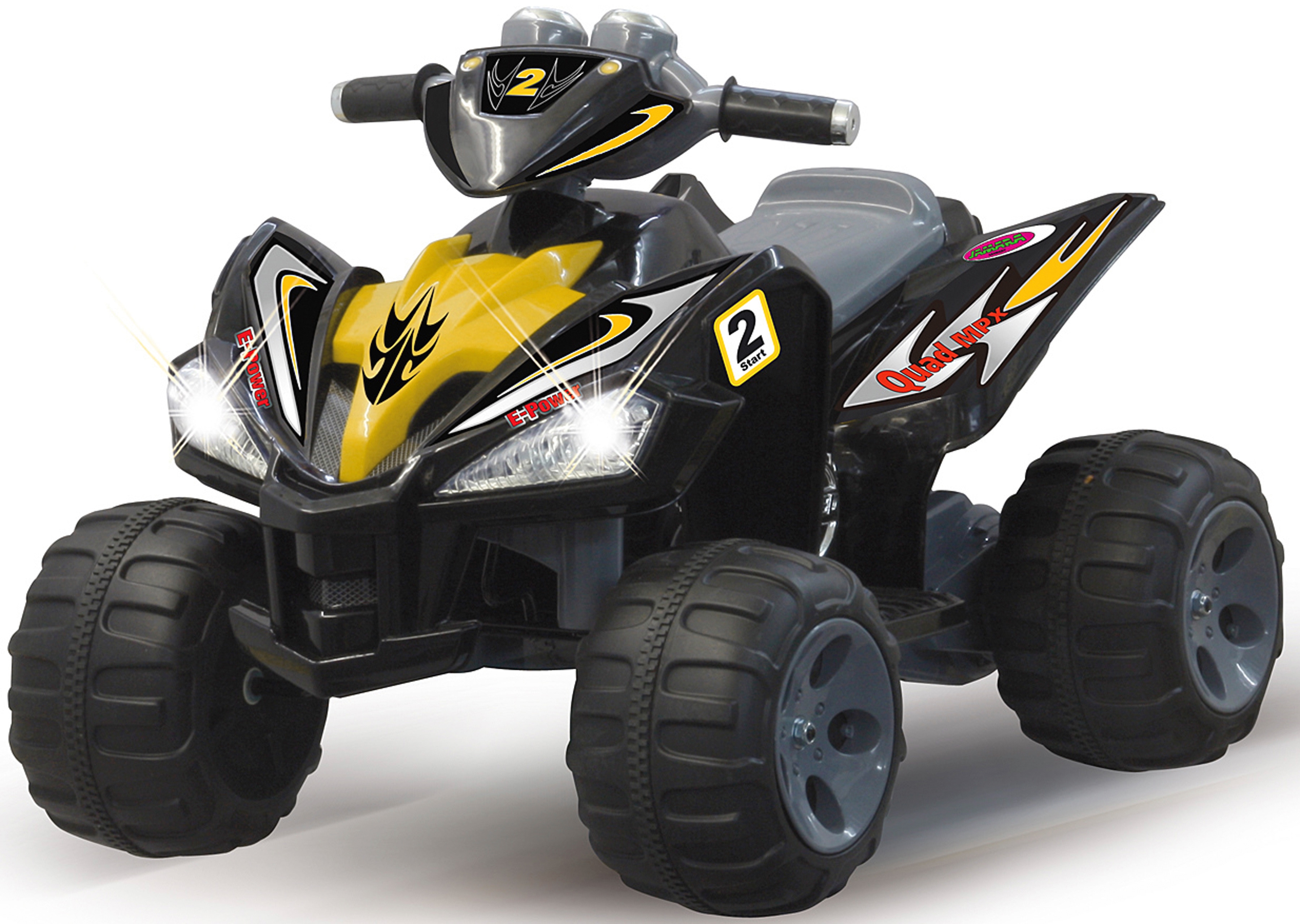 JAMARA Kinder Elektro-Kinderauto "Ride-On ElektroKinderquad", schwarz, B:66cm H:65cm T:97cm, Elektro-Kinderfahrzeuge