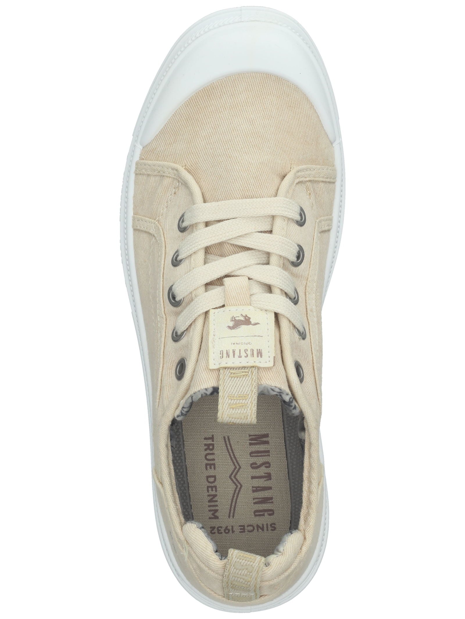 Mustang Shoes Schnürschuh »Mustang Shoes Halbschuhe Lederimitat/Textil«