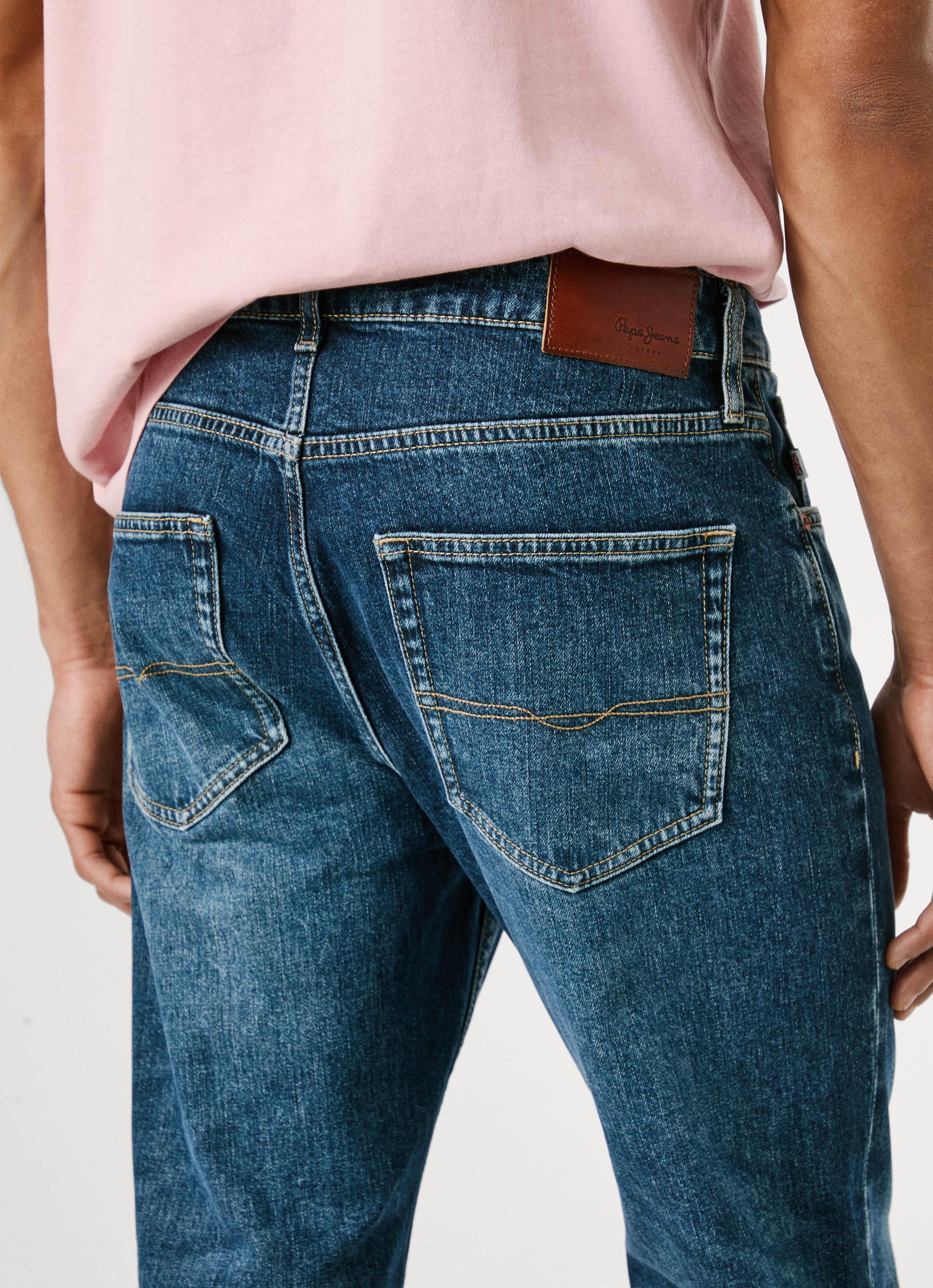 Thumbnail - Pepe Jeans Straight-Jeans "CASH" im 5-Pocket-Stil