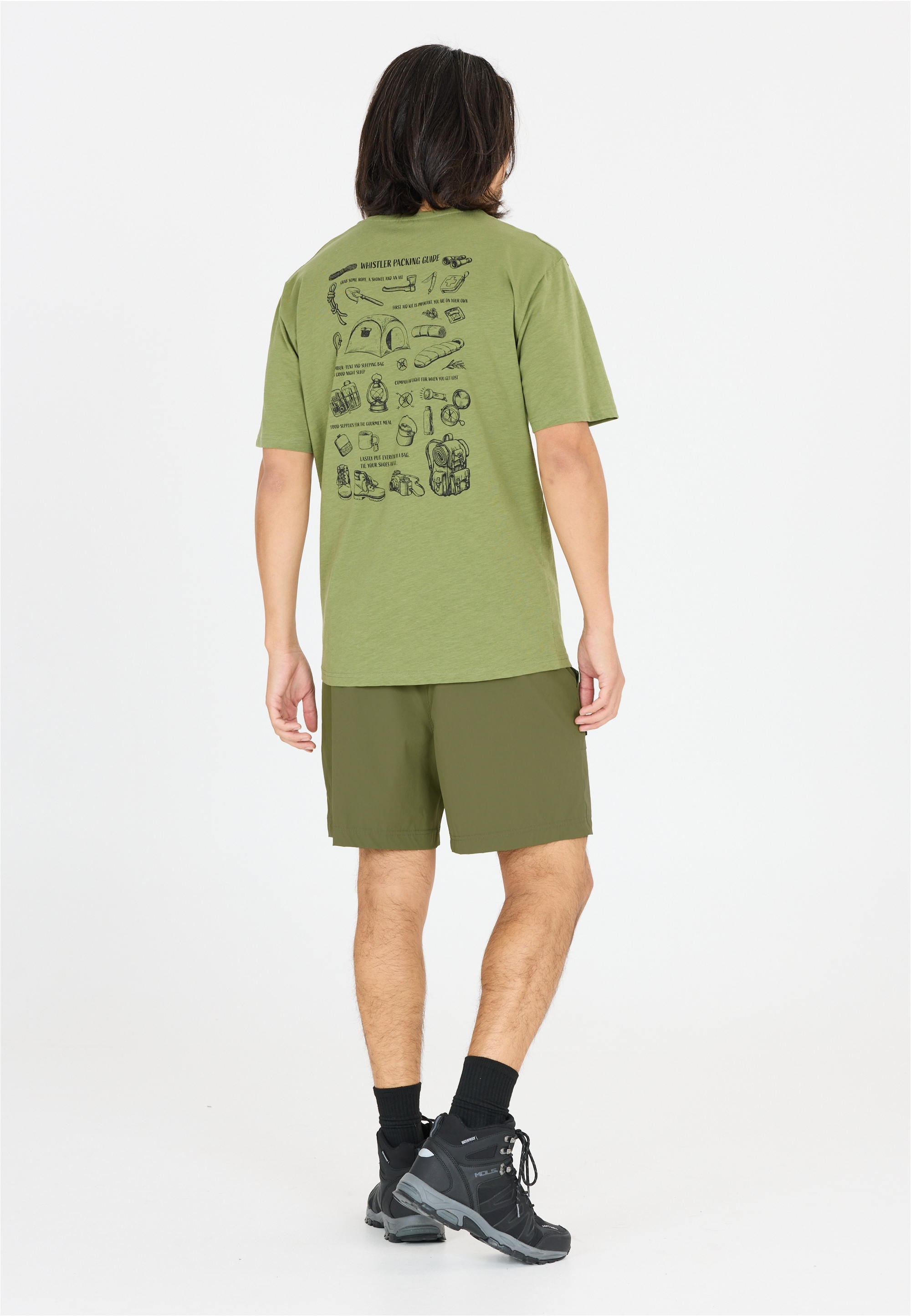 WHISTLER Shorts »Trek«  aus atmungsaktivem Material