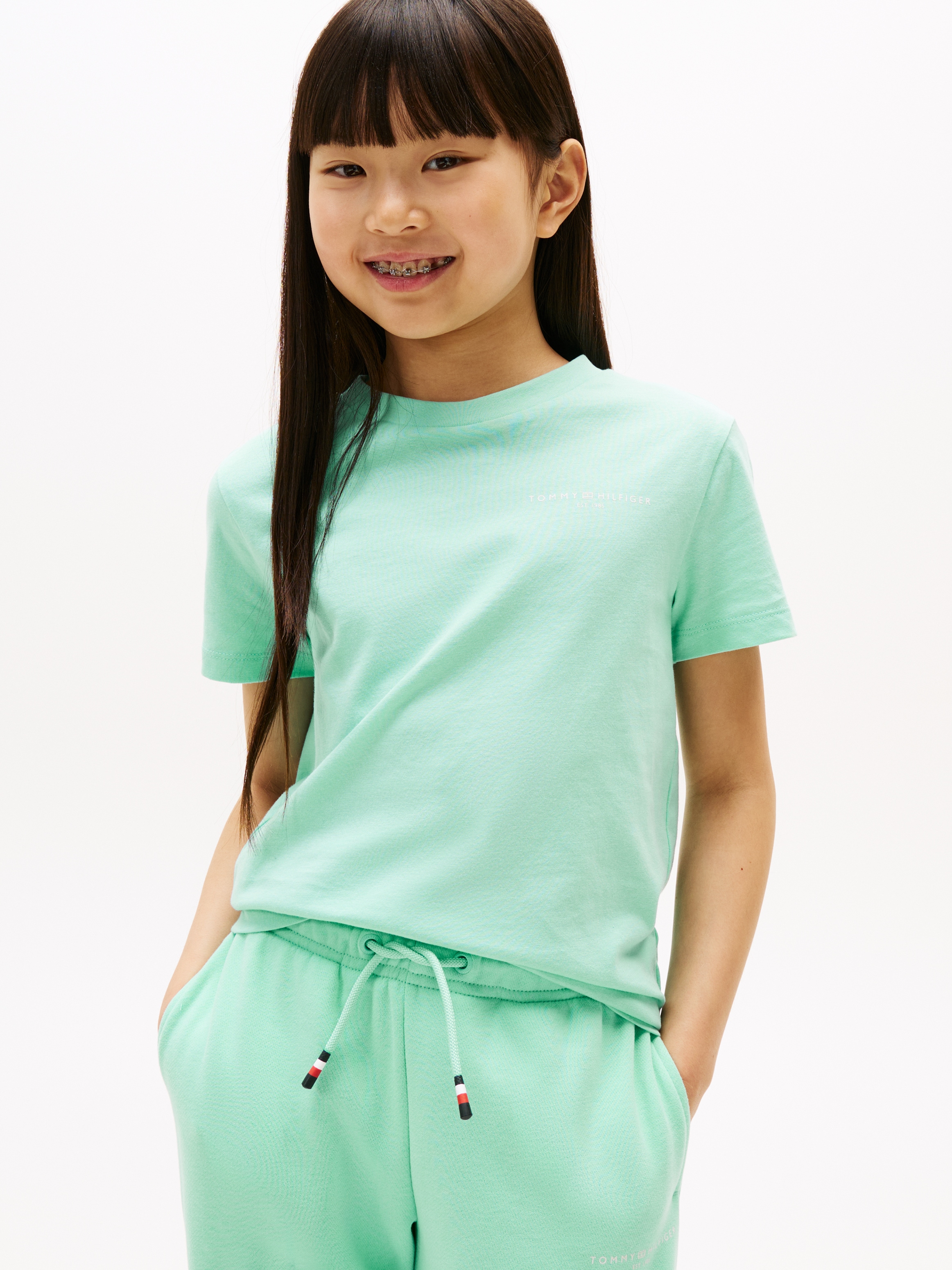 Tommy Hilfiger T-Shirt »MINI CORP T-SHIRT«, in Unifarbe