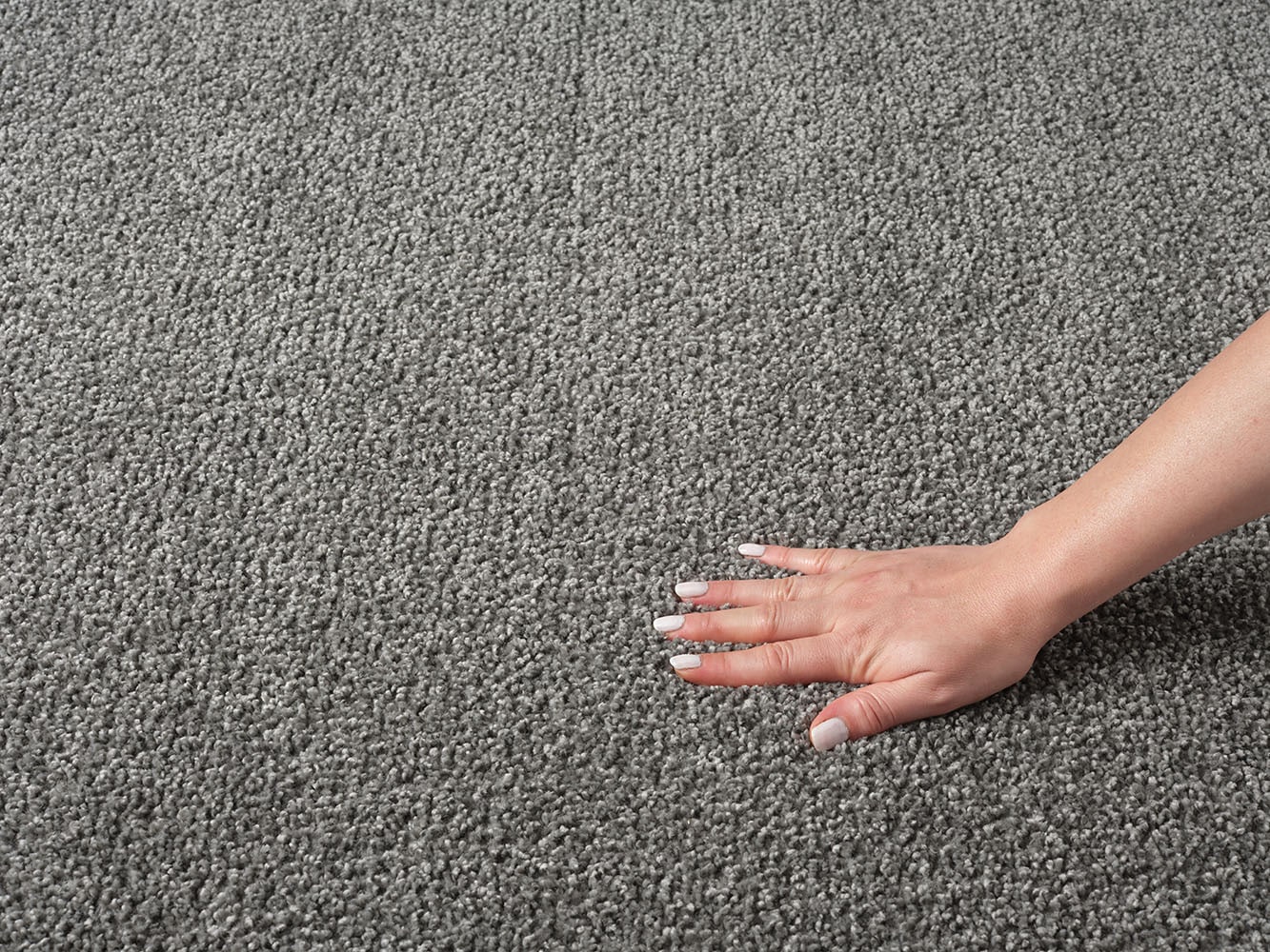 OTTO home Teppich »Lisam« rechteckig 15 mm Höhe meliert, uni, Wohnzimmer, Schlafzimmer