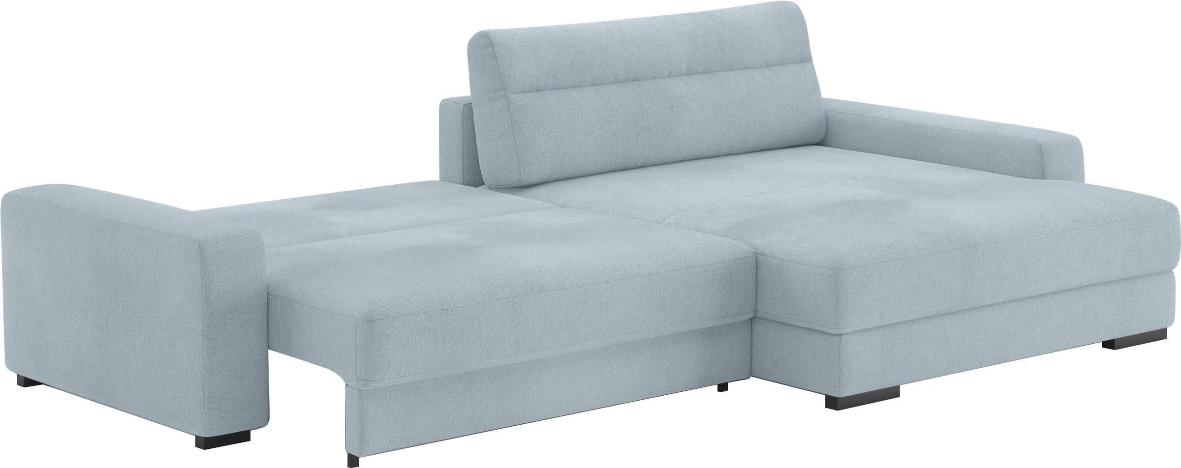 Mr. Couch Ecksofa »Marcello DuraFlex L-Form«, EasyBett, Bettkasten, Kaltschaumpolsterung, bis 140 kg belastbar