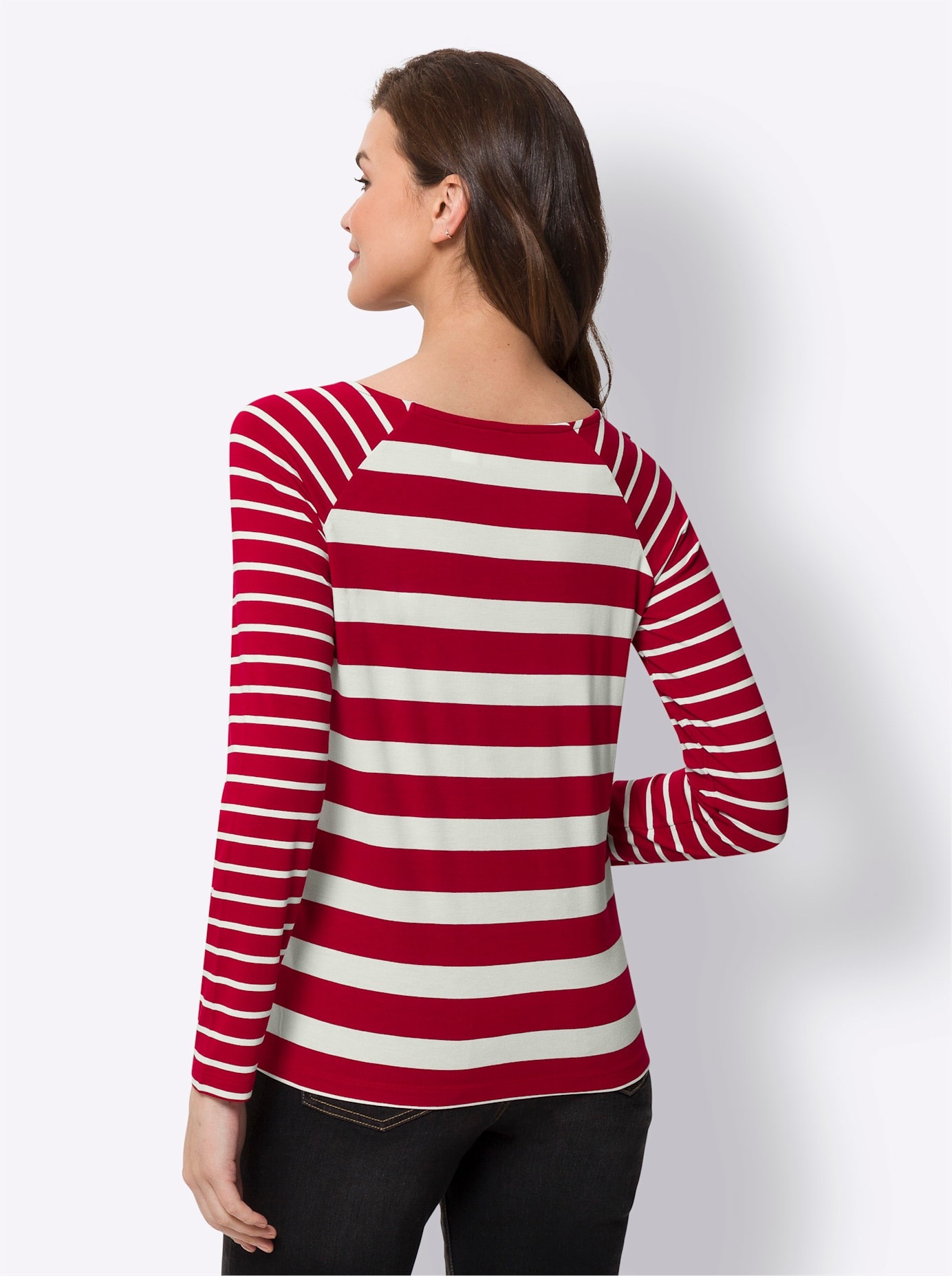 heine Rundhalsshirt "Streifenshirt" 1 Stk. günstig online kaufen