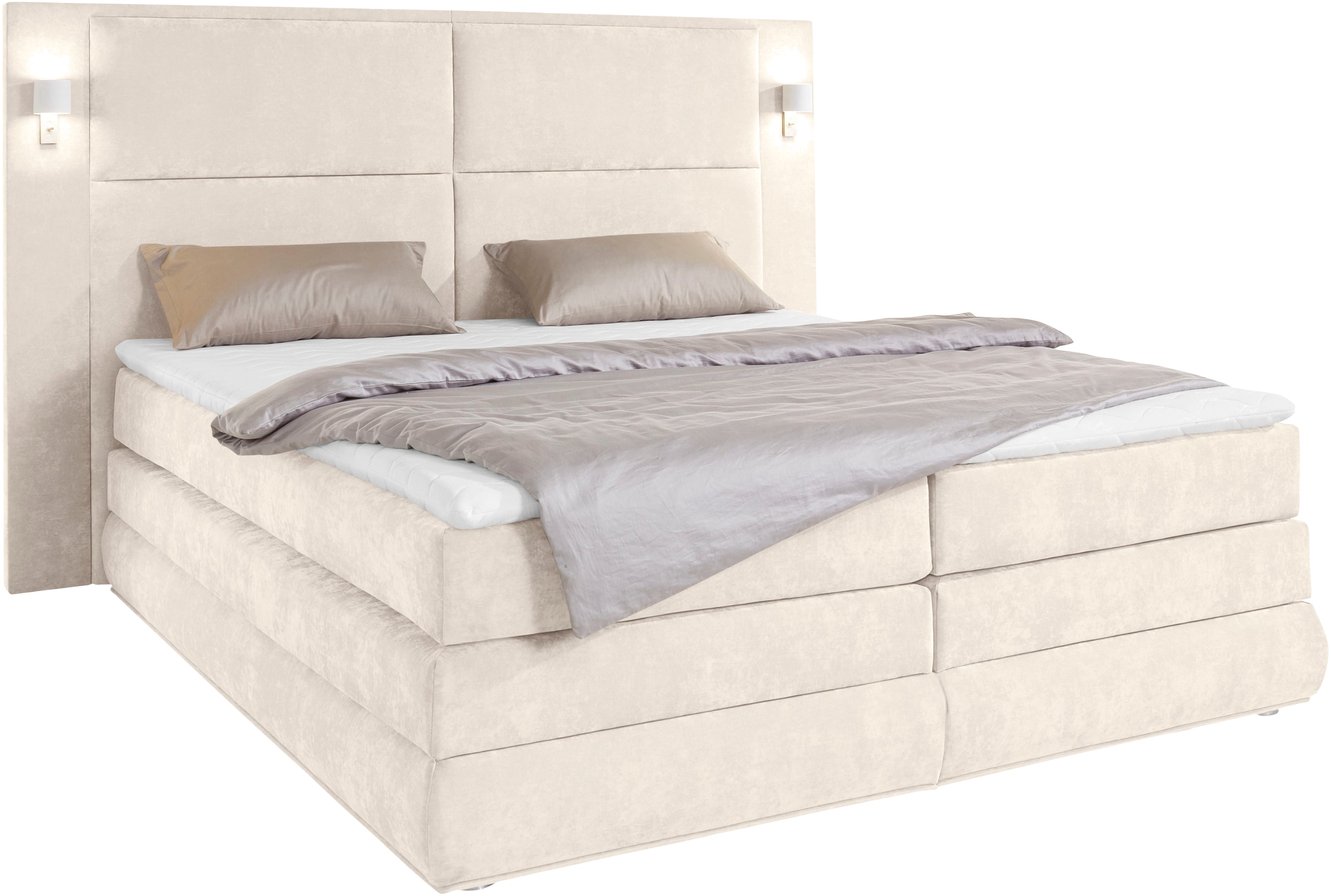 COLLECTION AB Boxspringbett "Copenhagen" inklusive Bettkasten, Topper, wahl günstig online kaufen