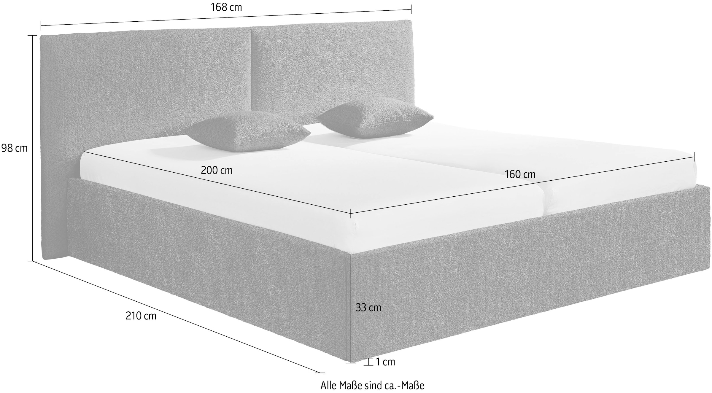Westfalia Schlafkomfort Polsterbett