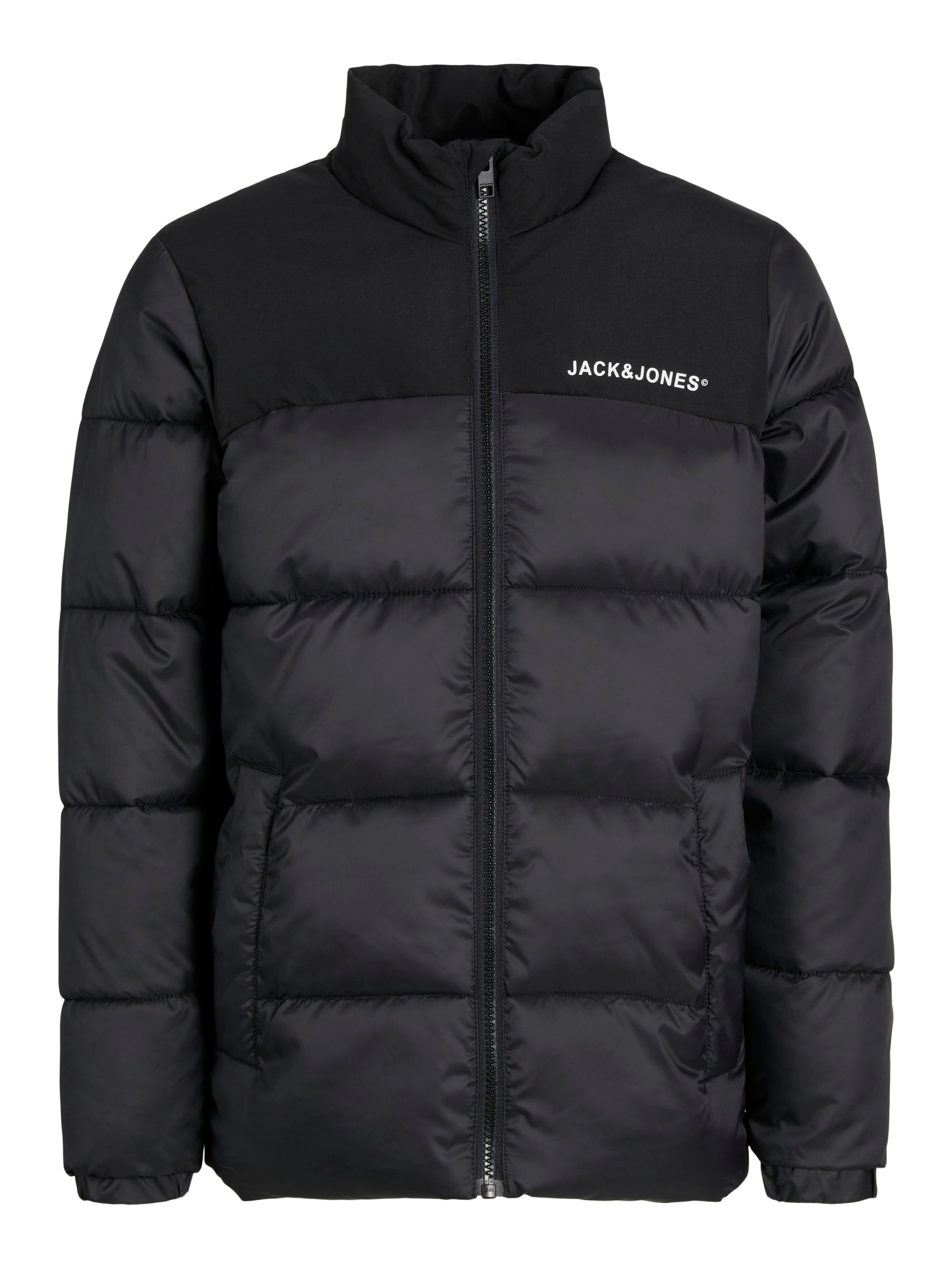 Jack & Jones Junior Outdoorjacke »JJMOON STAND COLLAR PUFFER JNR«, ohne Kapuze