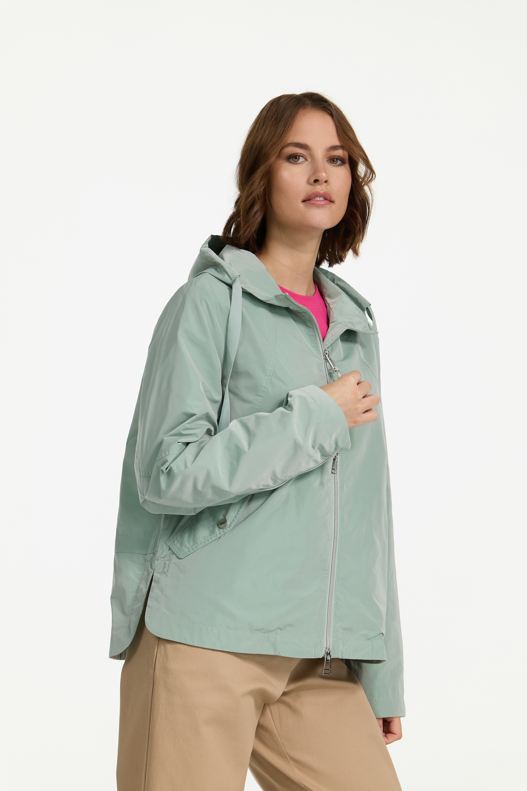 MANISA Kurzjacke, mit Kapuze, mit Kapuze