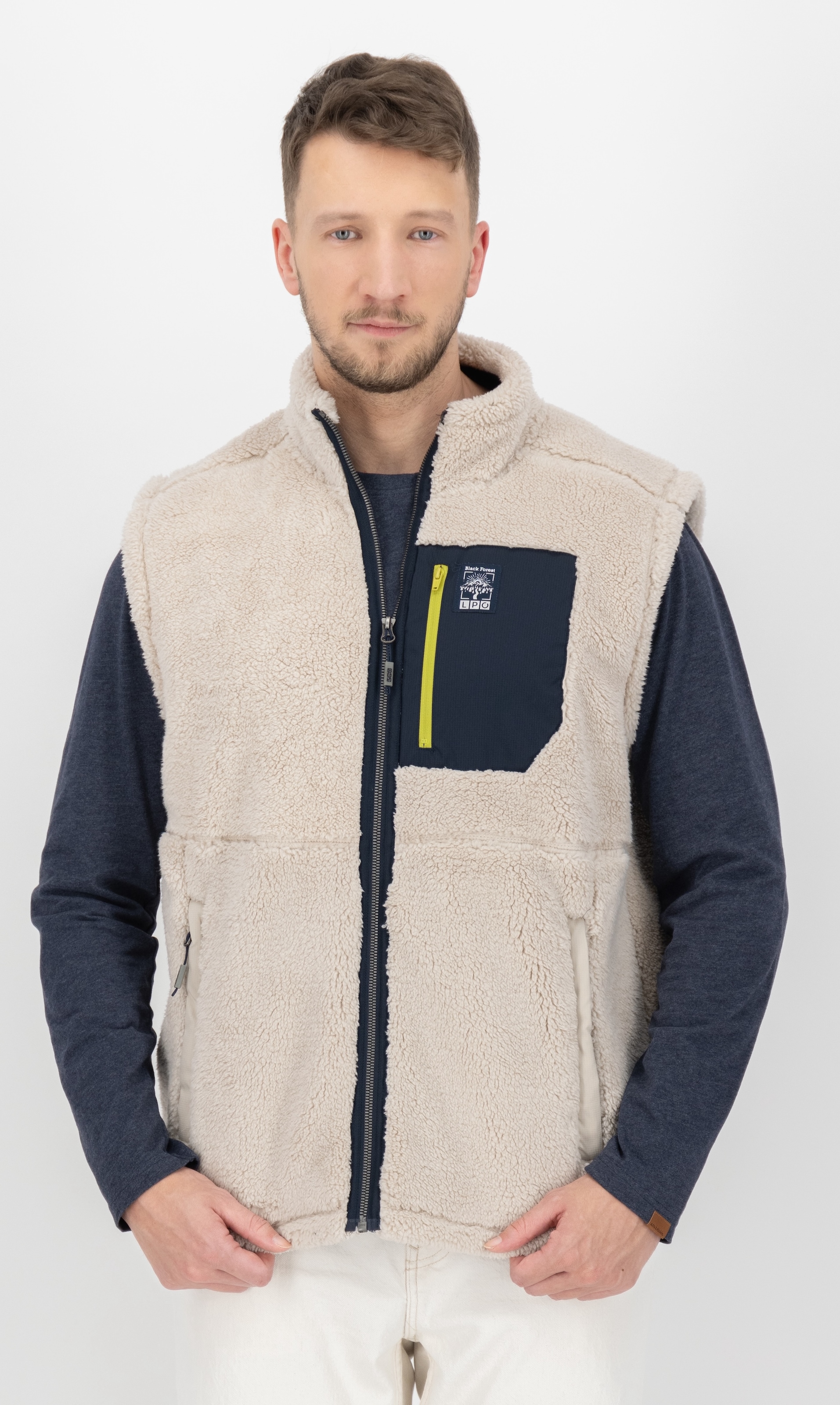 LPO Fleeceweste "Ravin II" mit Langhaarfleece günstig online kaufen