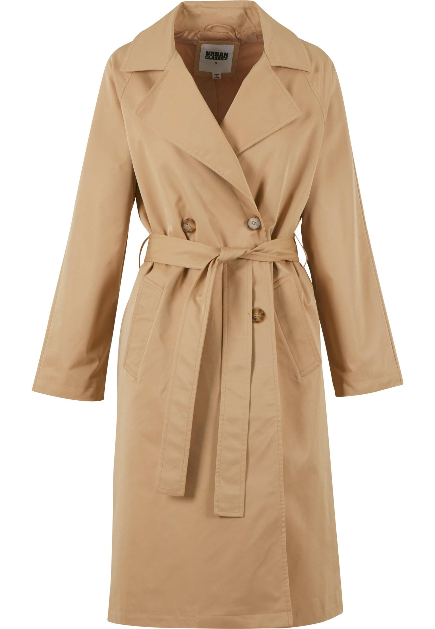 URBAN CLASSICS Winterjacke "Urban Classics Ladies Trenchcoat", (1 St.), ohn günstig online kaufen