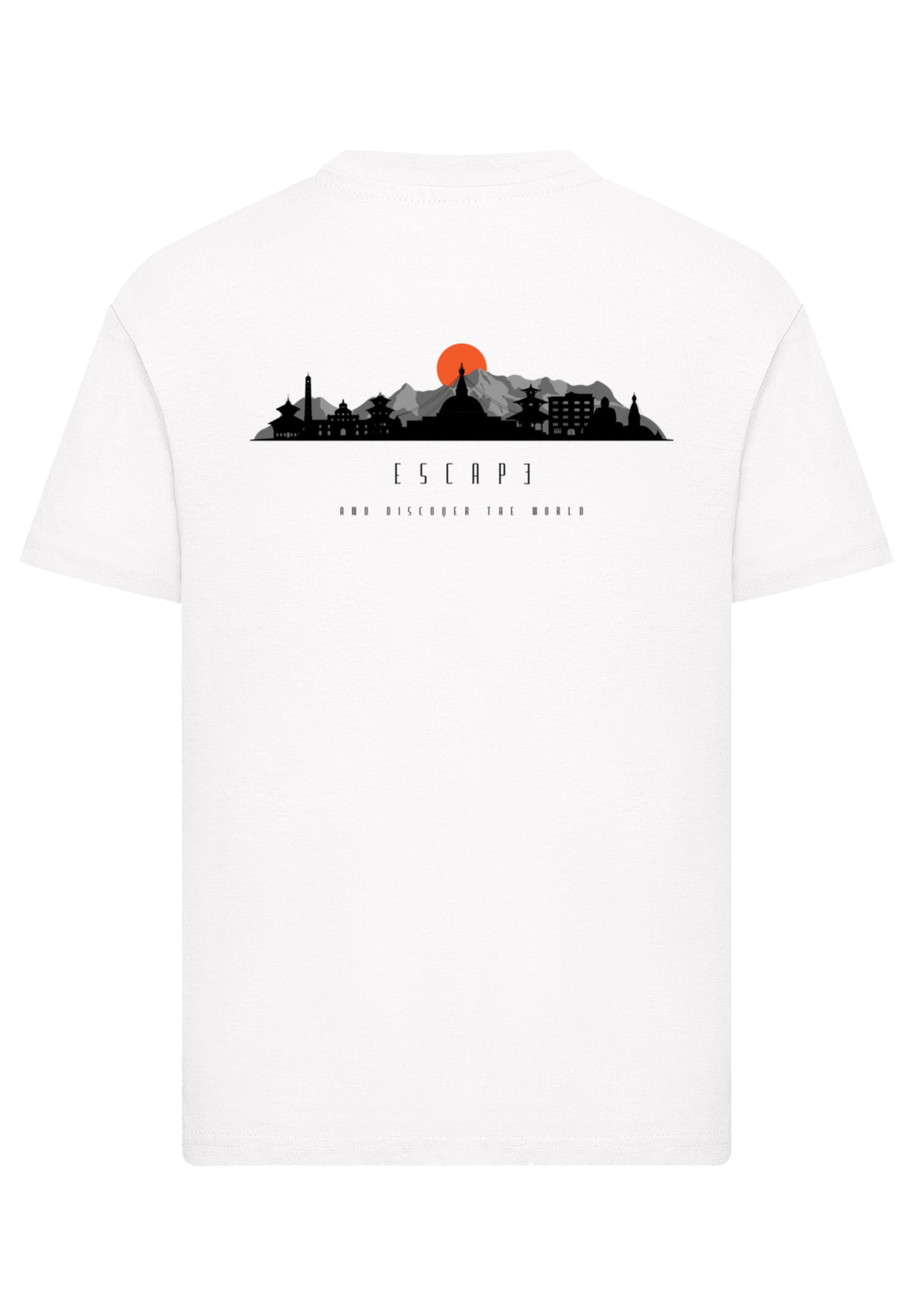 F4NT4STIC T-Shirt »Escape Discover the World Asian Town«, Premium Qualität, ESCAPE Collection