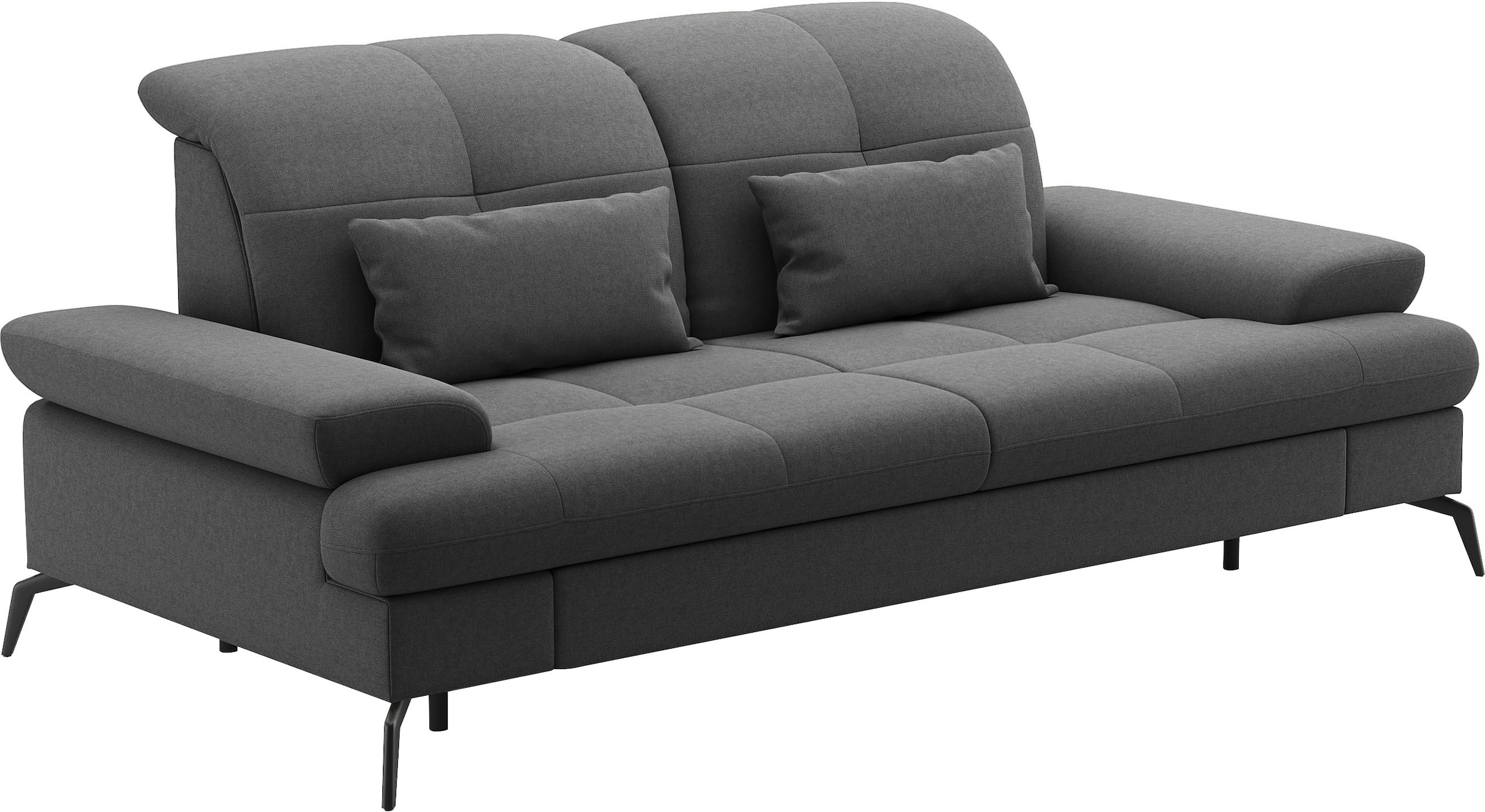 sit&more 3-Sitzer »Amica, inkl. Sitztiefenverstellung und Armteilverstellung«, wahlweise mit Kopfteilverstellung und Bettfunktion