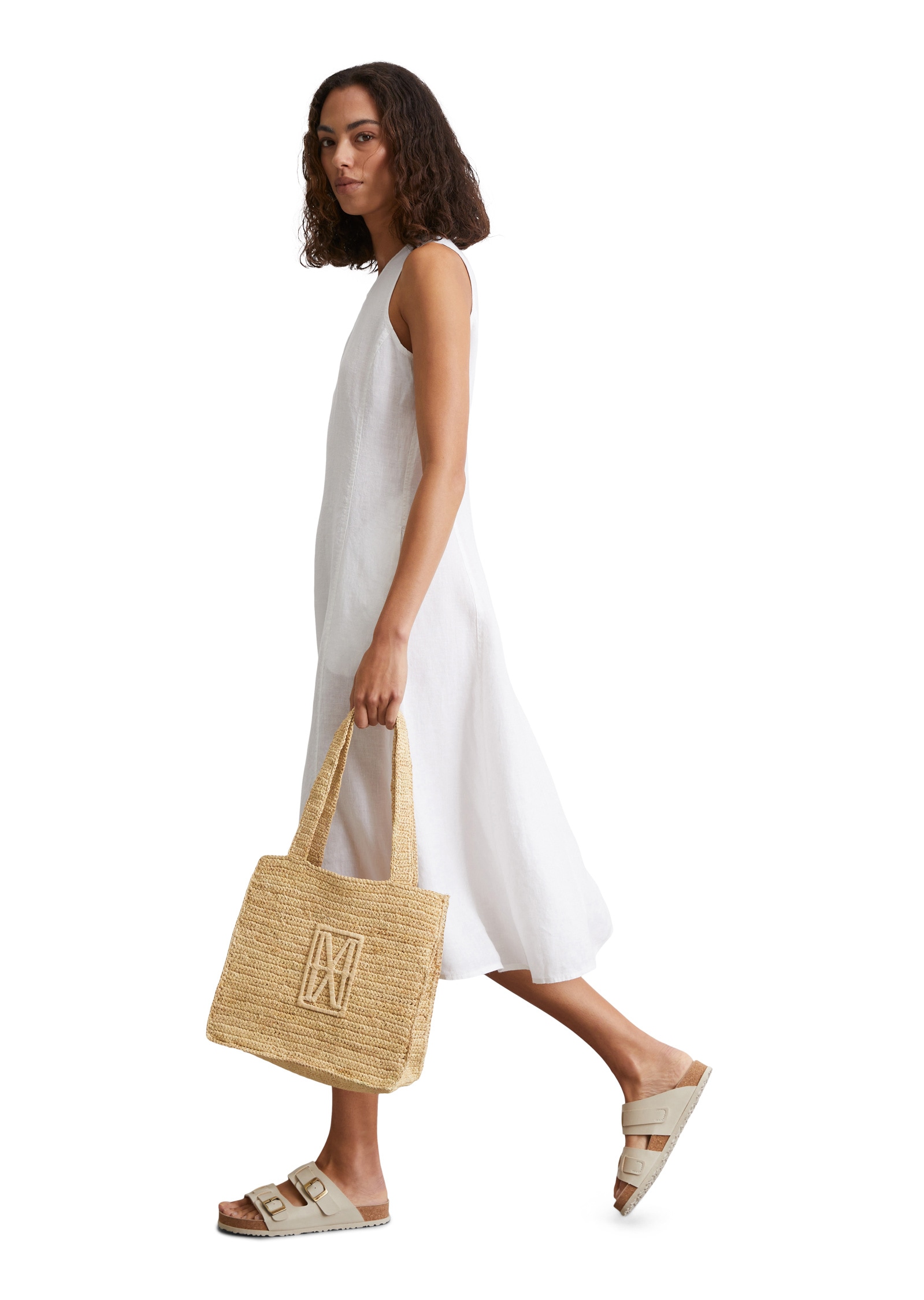 Marc O'Polo Shopper »mit gesticktem Logo«