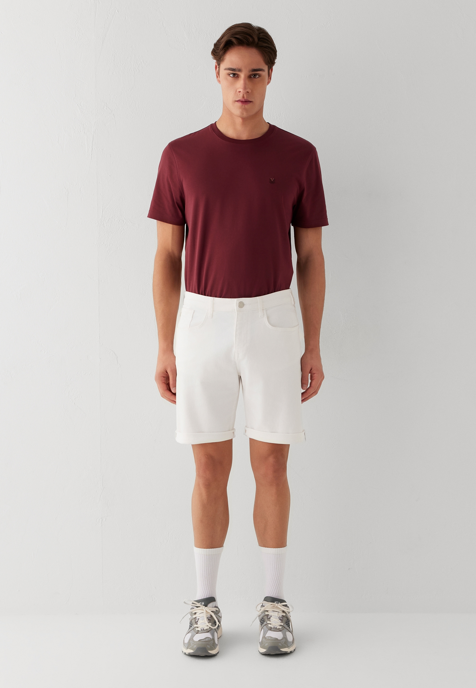 Mavi Straight-Jeans »BRIAN« Slim Fit Denim Shorts