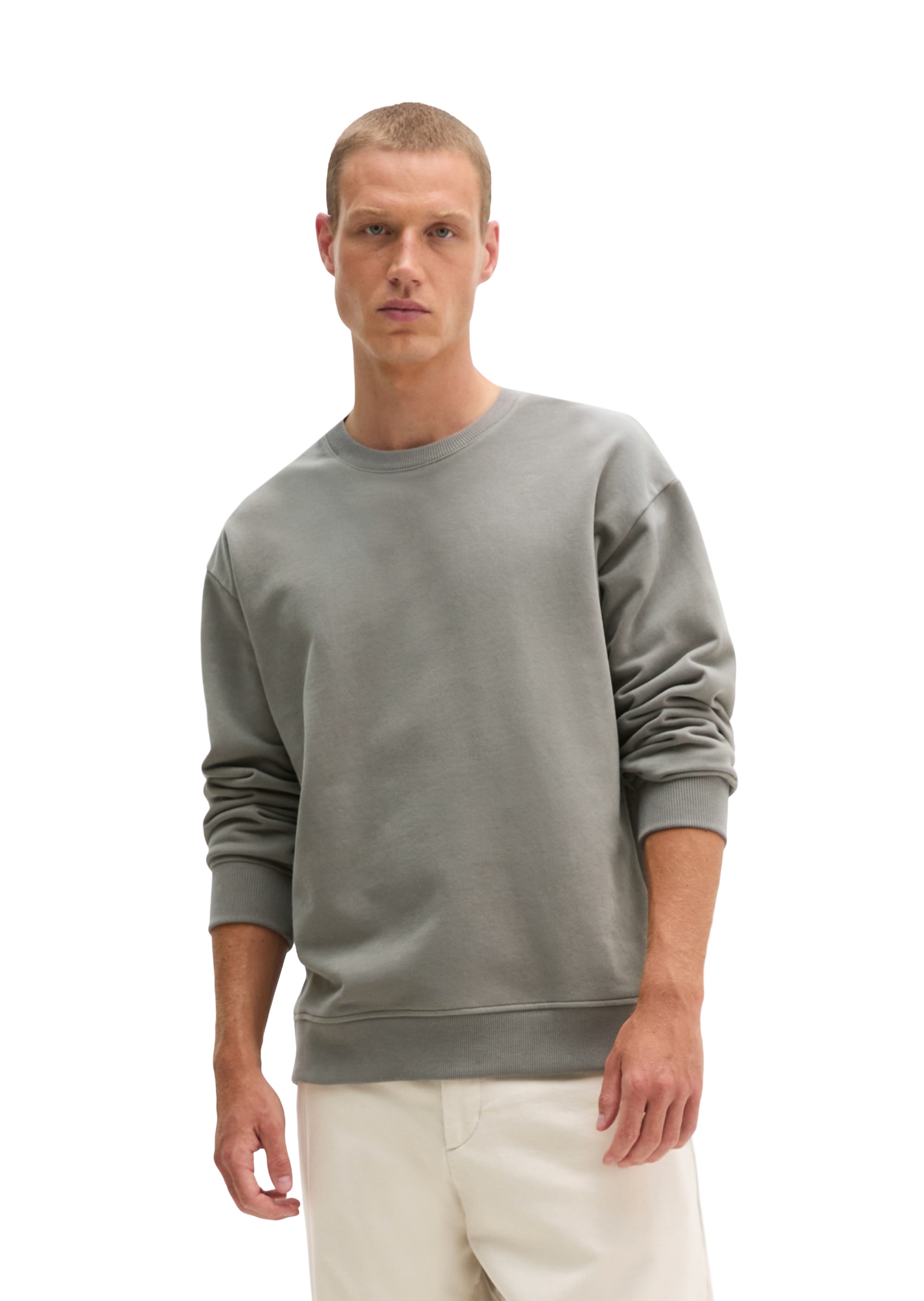 Marc OPolo Sweatshirt, mit Logostickerei auf dem Rücken