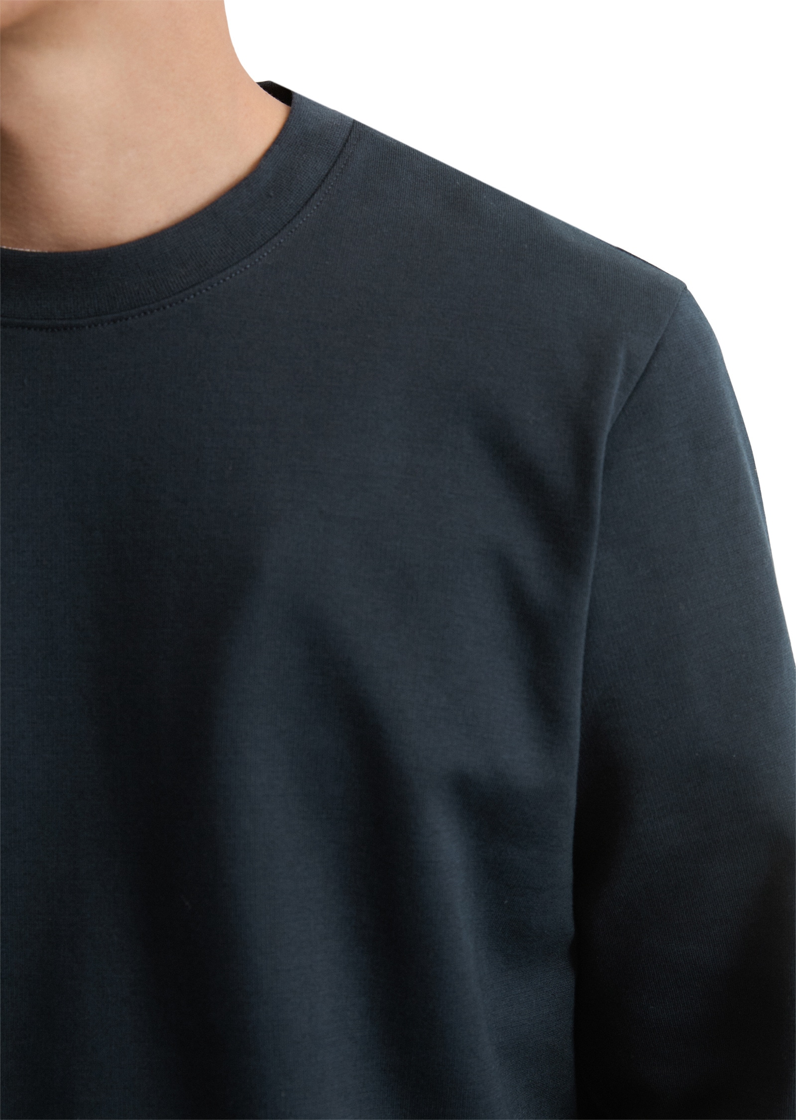 Marc O'Polo Sweatshirt »aus elastischem Bio-Baumwoll-Mix«