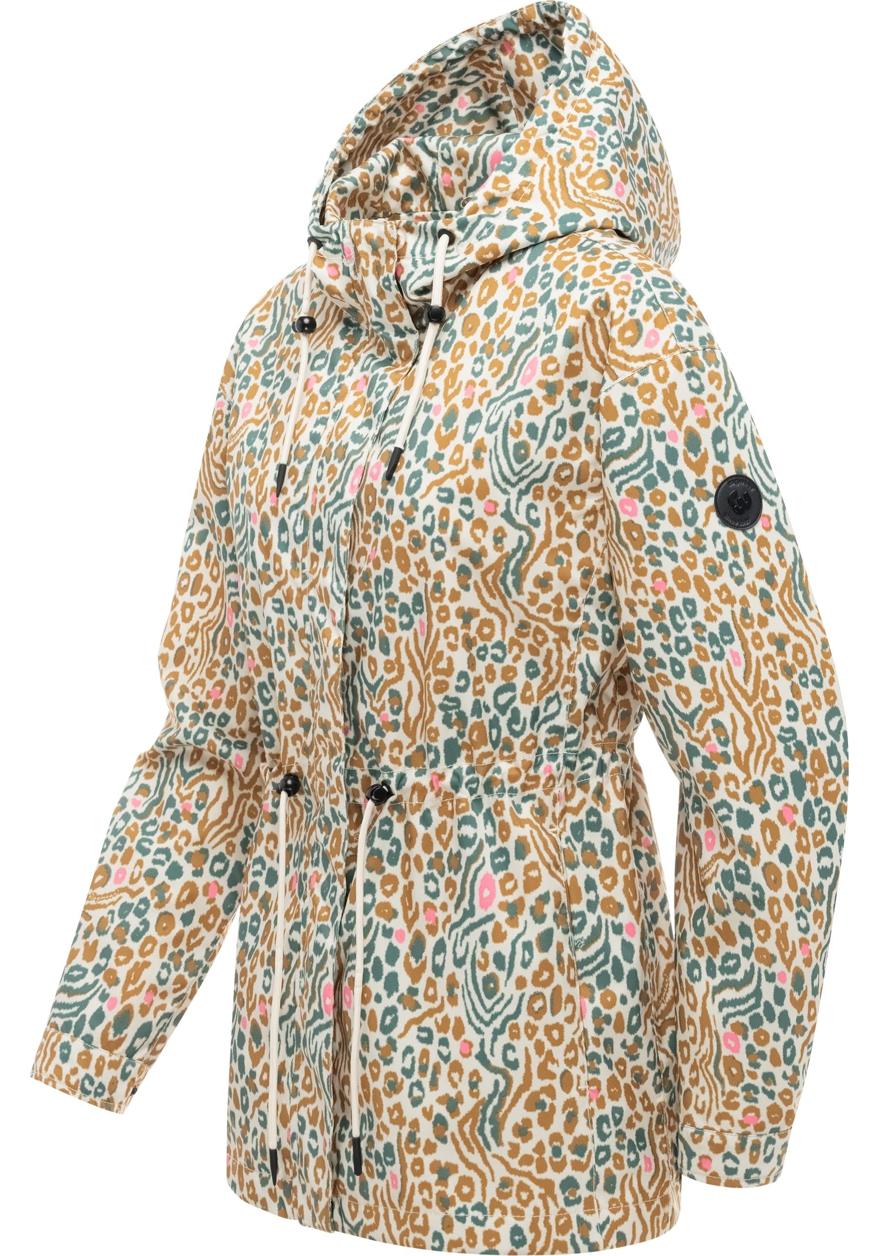 Ragwear Anorak "Eddens Print" mit Kapuze Übergangsjacke mit Animal-Print un günstig online kaufen