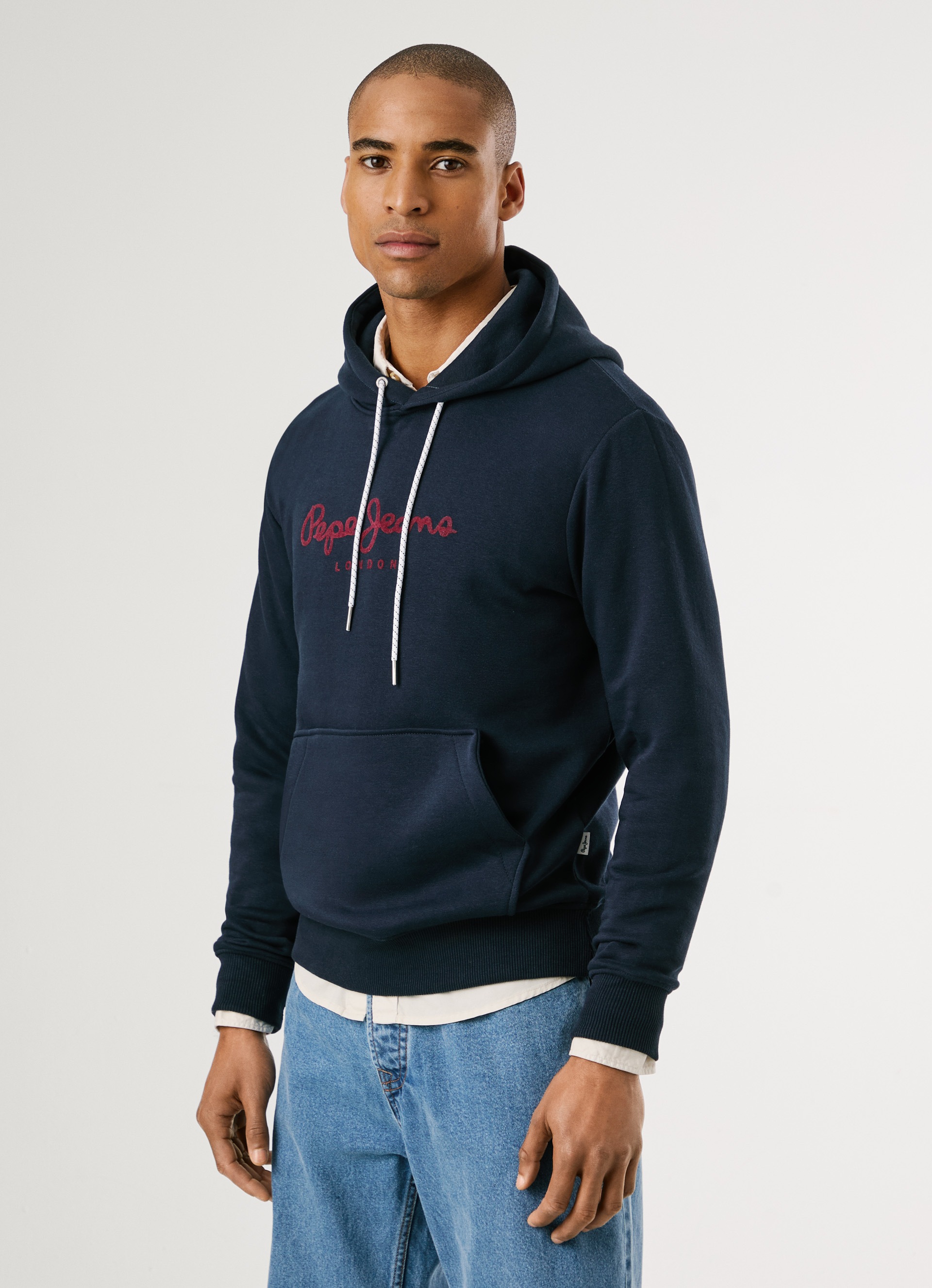 Thumbnail - Pepe Jeans Hoodie "MACBETH PLAIN" Regular Fit